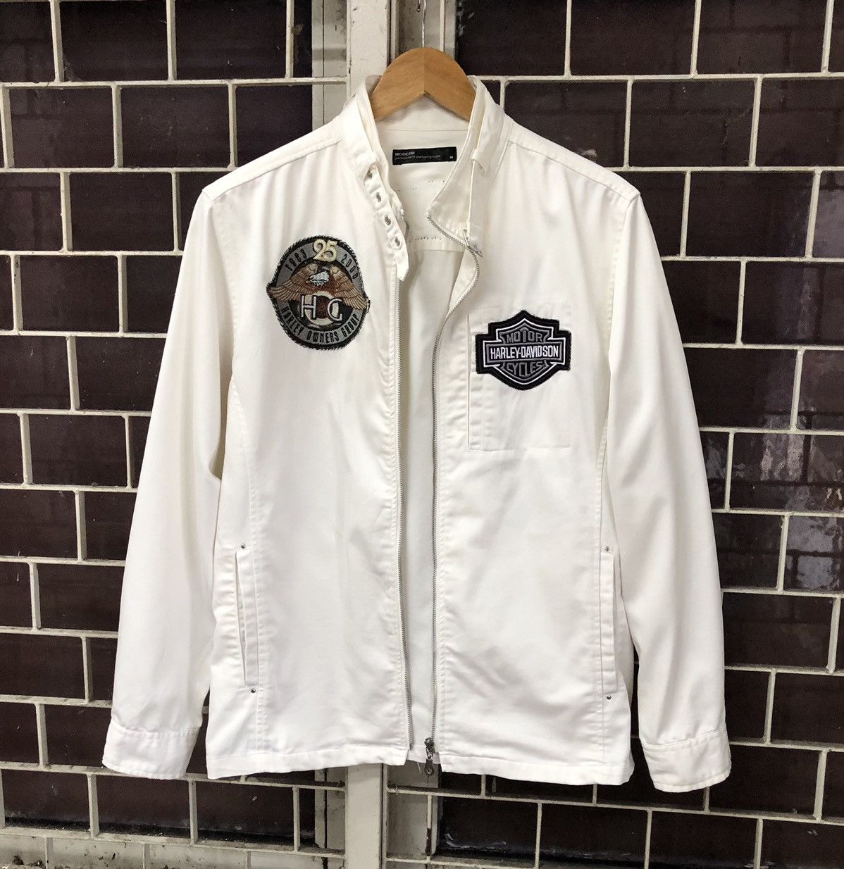 Harley Davidson Vintage Moderm Patches Harley Davidson Motorcycle Jacket Size US M / EU 48-50 / 2 - 14 Thumbnail