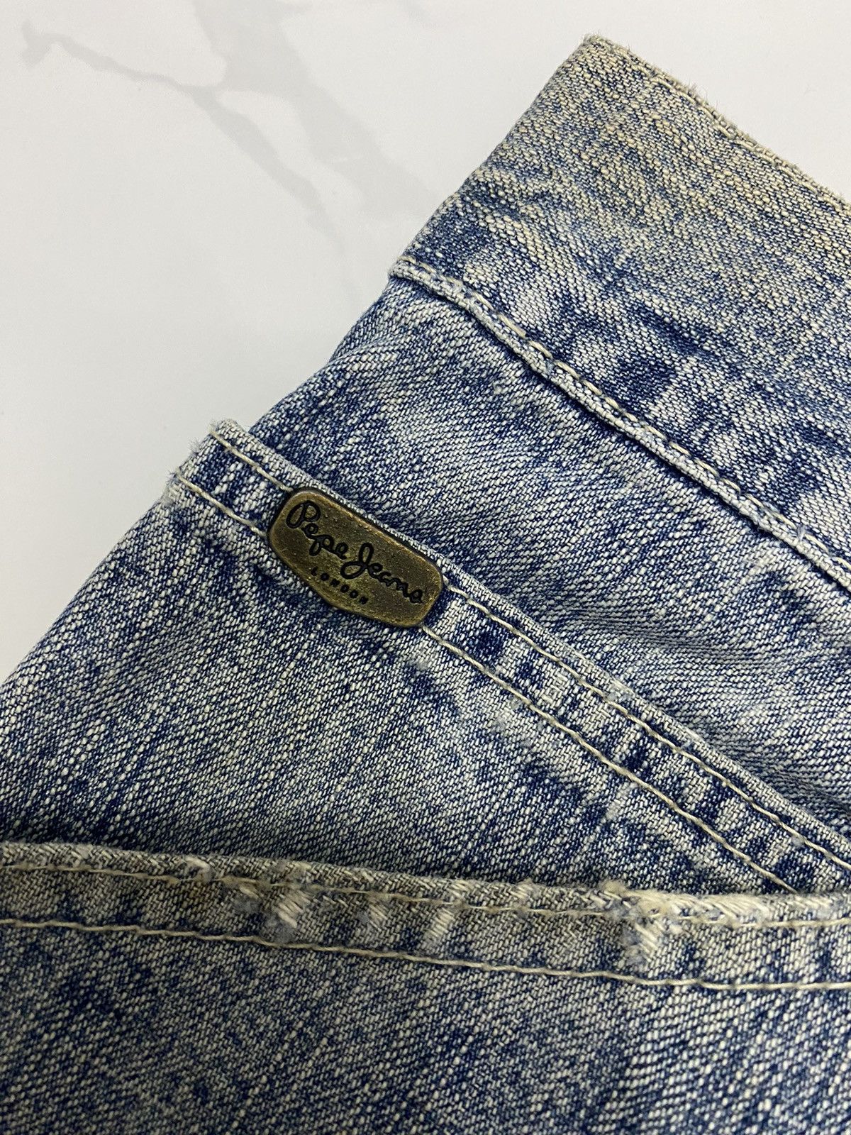 Pepe Jeans BAGGY JEANS PEPE JEANS DISTRESSED DENIM HIP HOP Size US 40 / EU 56 - 10 Thumbnail