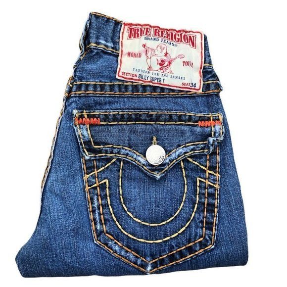 Billy Super T True Religion Jeans | Grailed