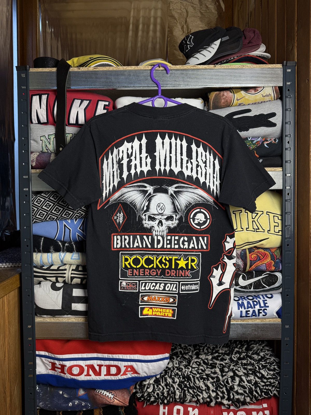 Etnies Vintage Y2K Metal Mulisha Rockstar Etnies Graphic Shirt Size US S / EU 44-46 / 1 - 1 Thumbnail