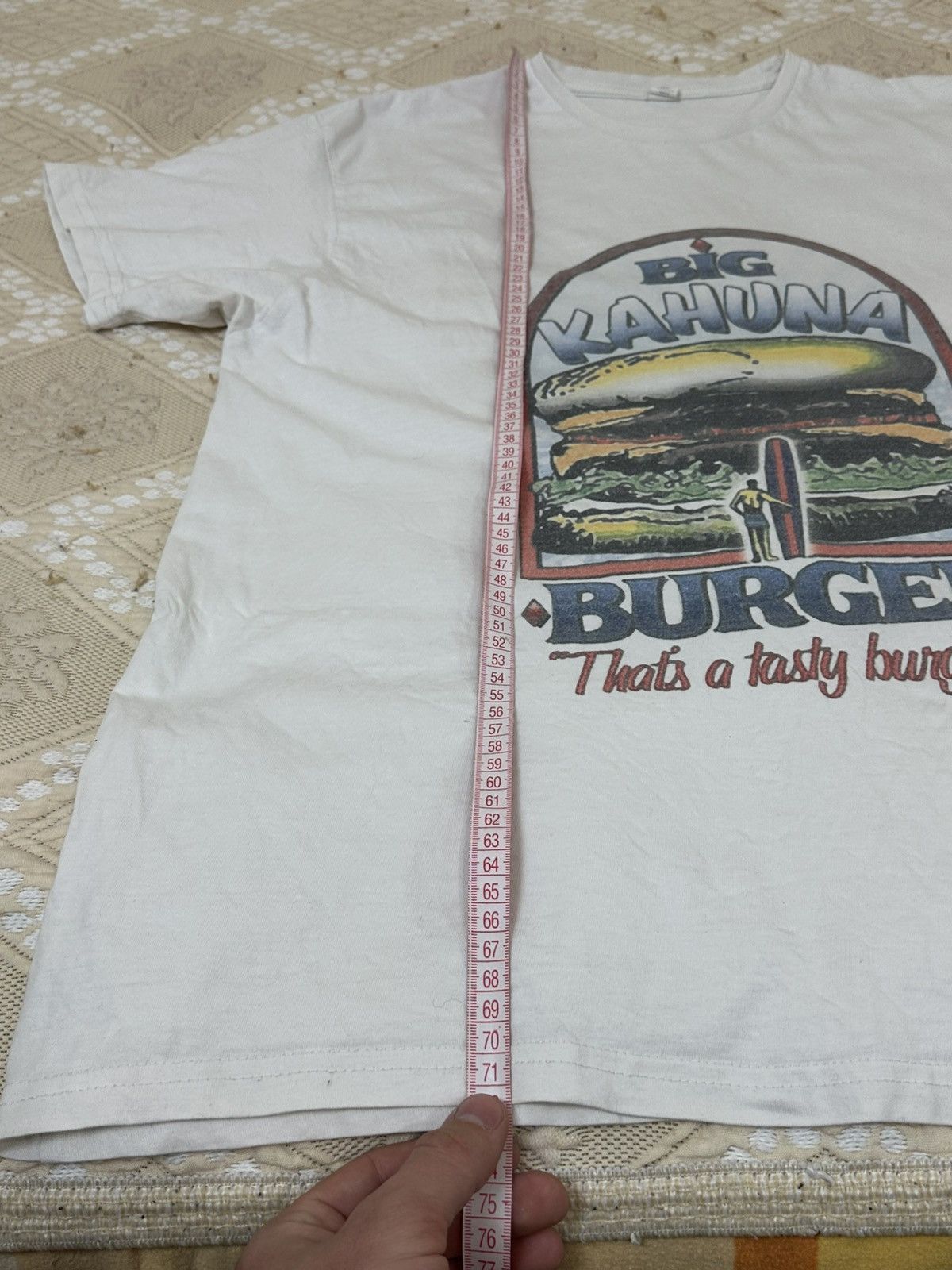 Vintage 🔥 Pulp Fiction Big Kahuna Burger Movie Tarantino Promo Shirt Size US L / EU 52-54 / 3 - 9 Thumbnail