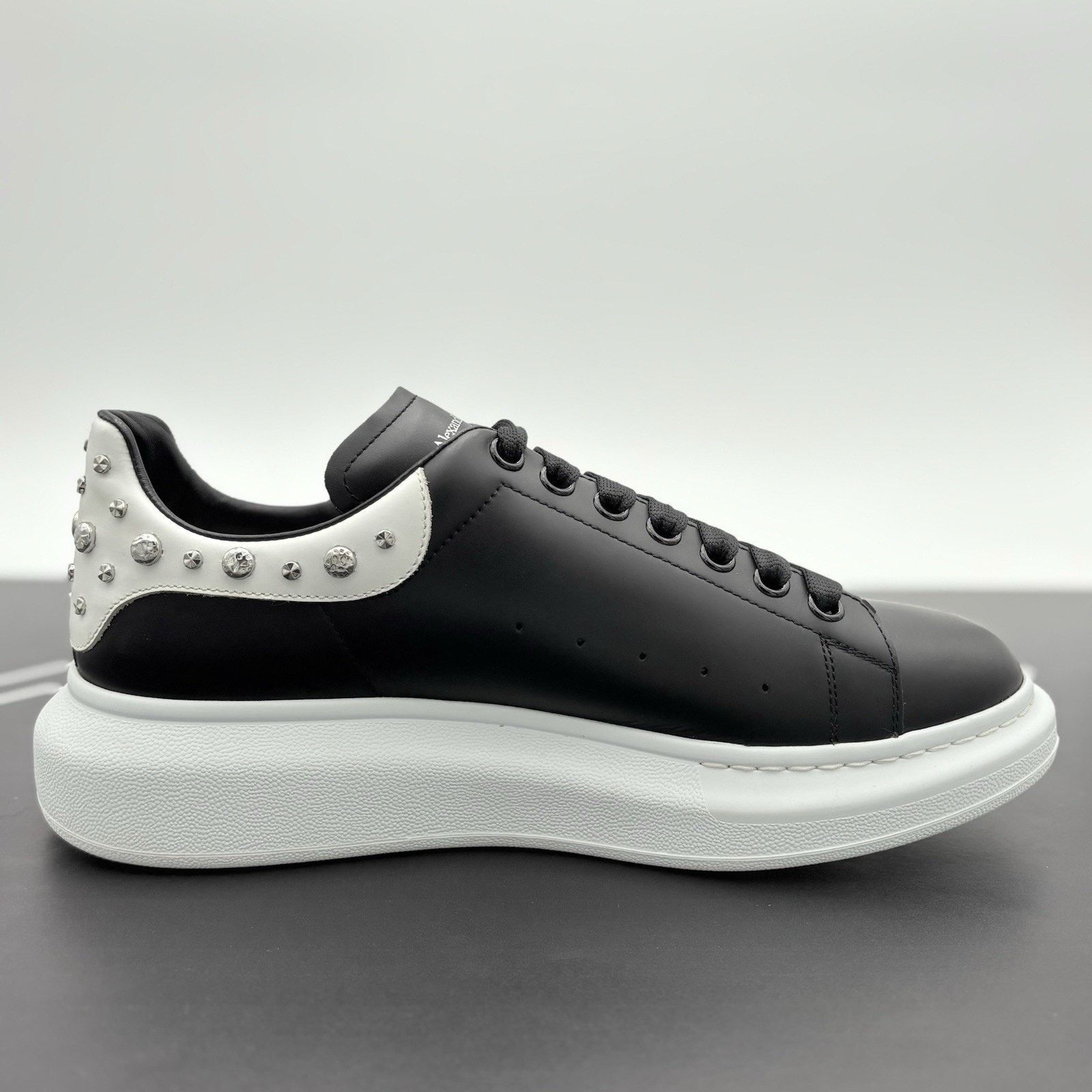 Alexander McQueen Alexander McQueen Studded Oversized ' White Black ' | CLEAN! Size US 10.5 / EU 43-44 - 10 Thumbnail
