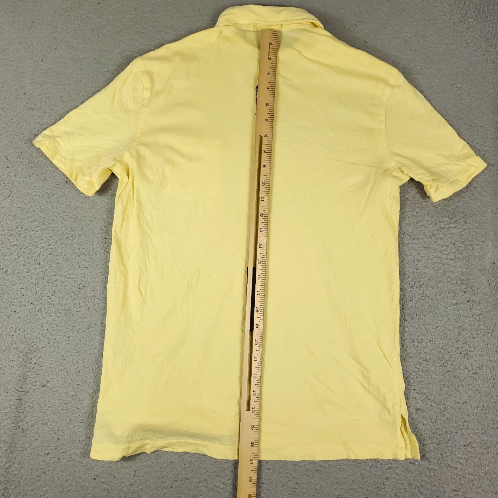Ralph Lauren Ralph Lauren Polo Shirt Mens Small Yellow Casual Short Sleeve Preppy Sports Size US S / EU 44-46 / 1 - 3 Thumbnail