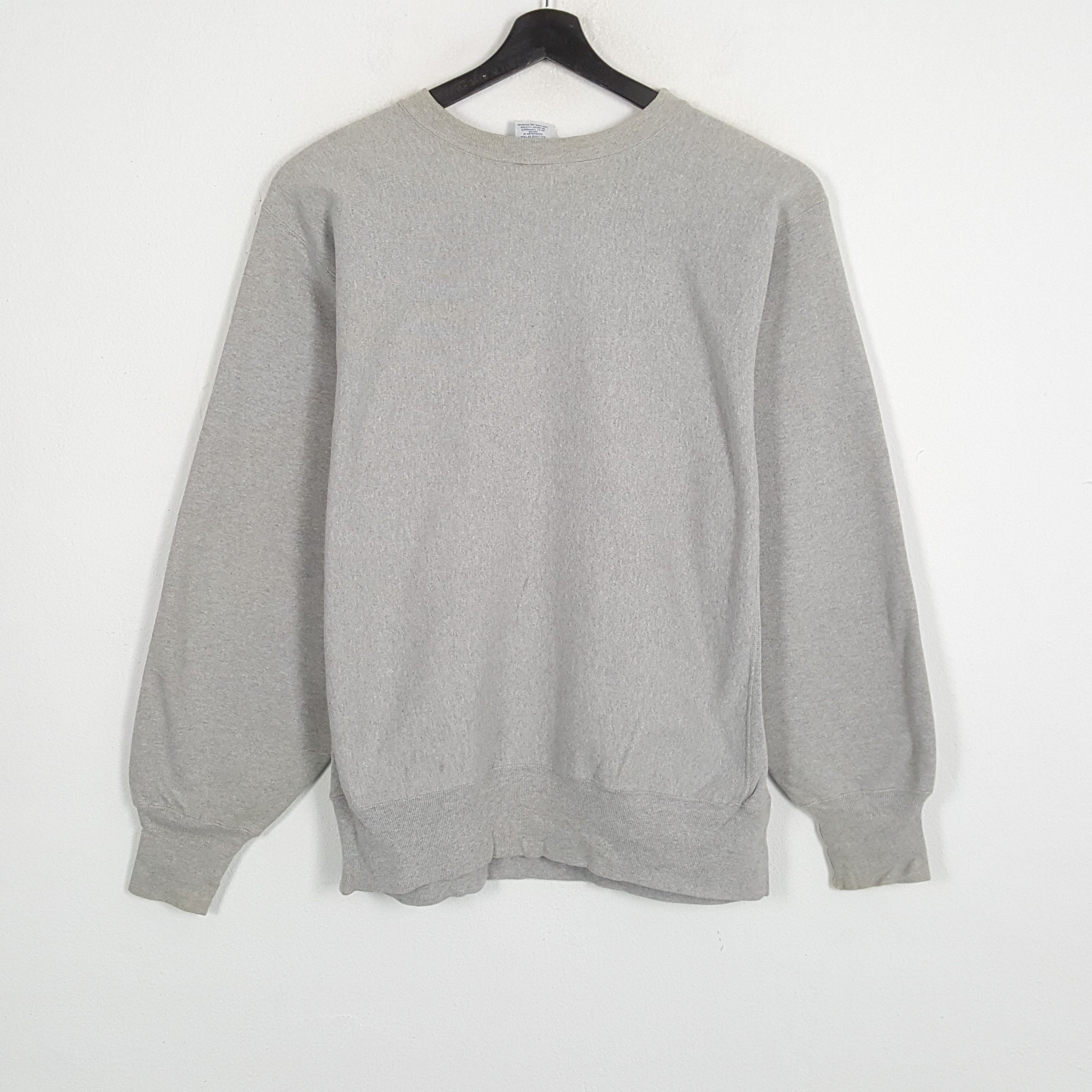 Champion × Vintage CHAMPION Center Spellout Design Streetwear Sweatshirt Size US L / EU 52-54 / 3 - 3 Thumbnail