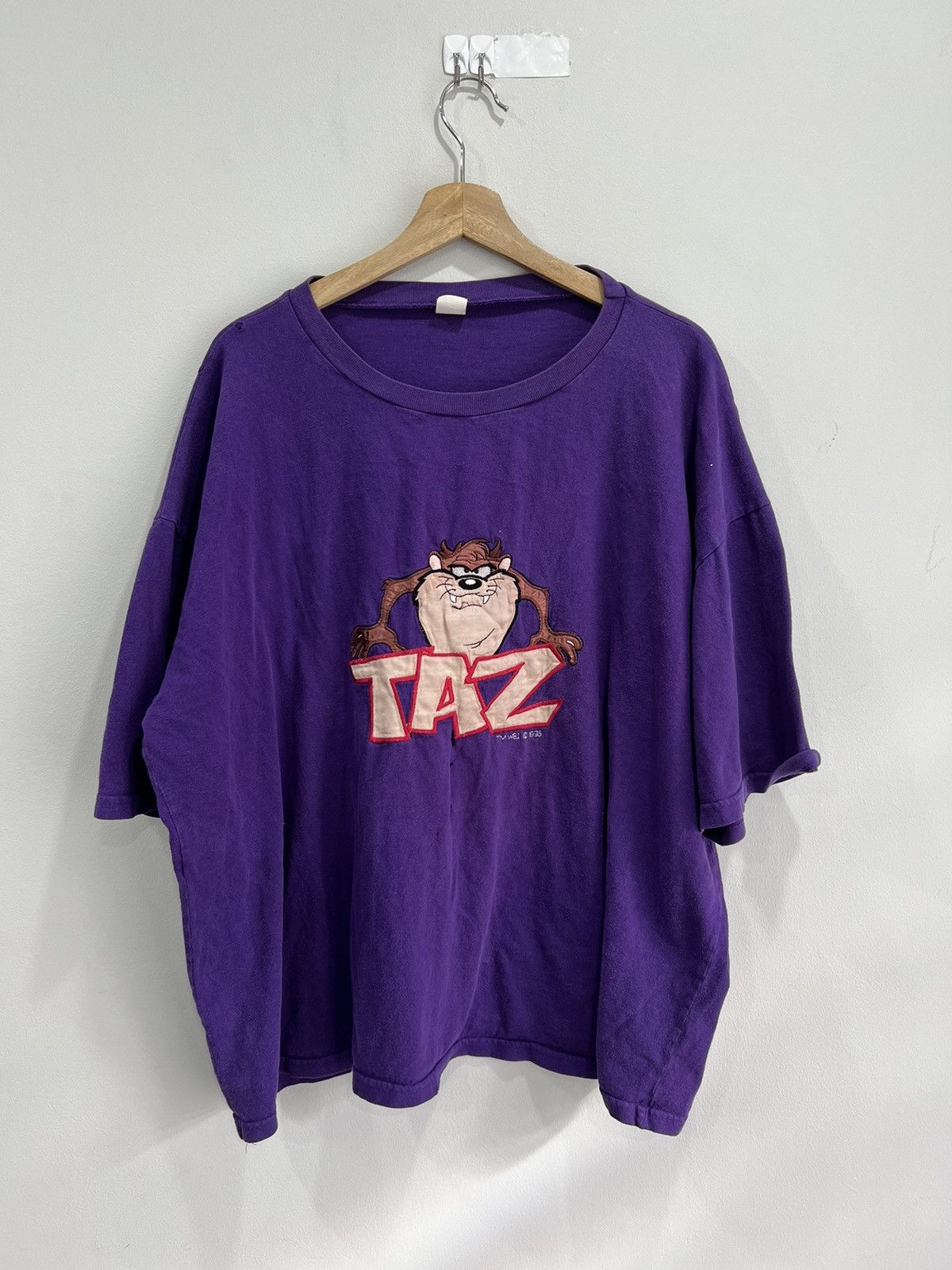 Vintage Vintage Taz Tee Shirt Looney Tunes Size US XXL / EU 58 / 5 - 1 Thumbnail