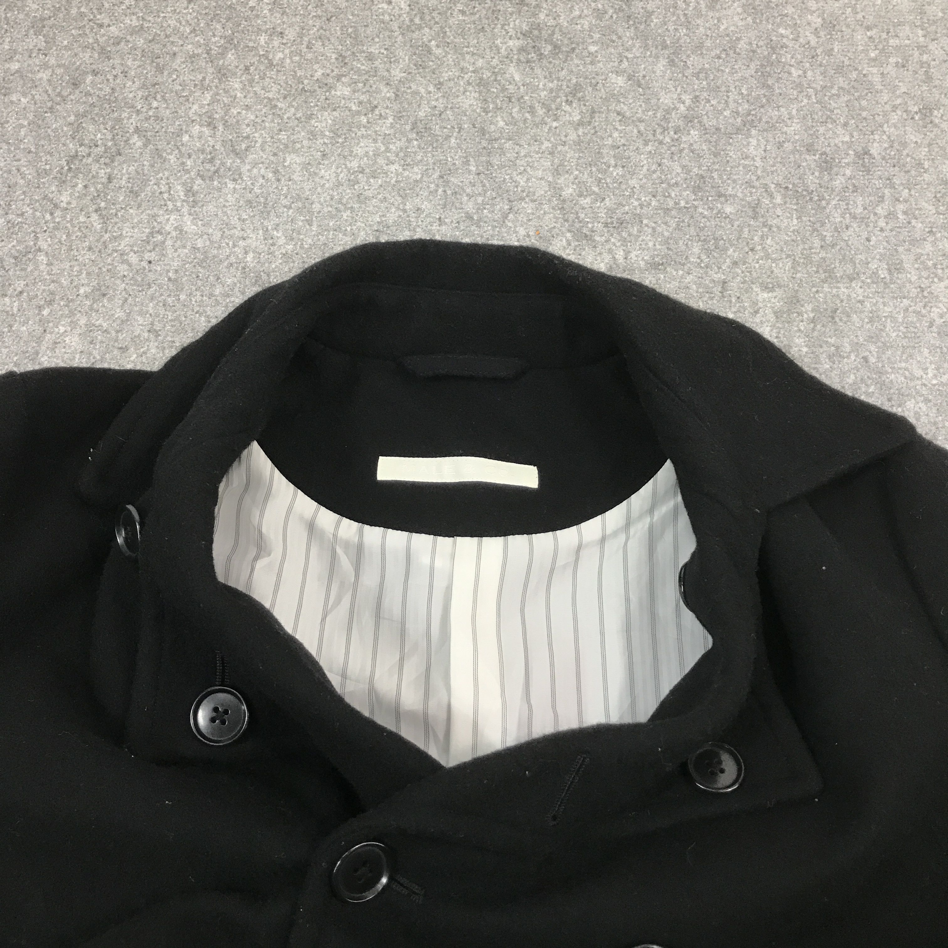 Designer × Japanese Brand MALE & CO DOUBLE BREASTED PUNK JAPAN WOOL JACKET Size US M / EU 48-50 / 2 - 7 Thumbnail