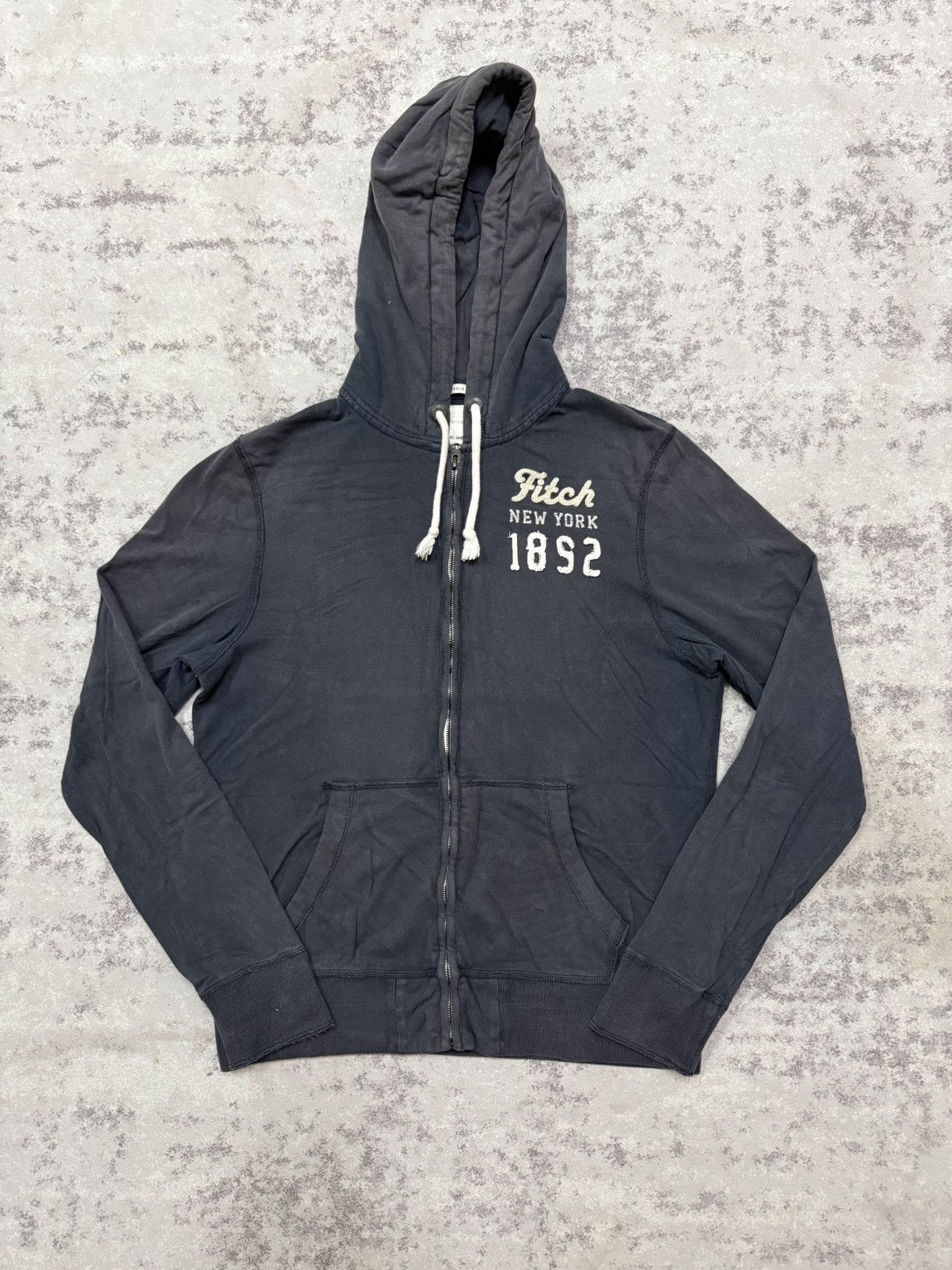 Abercrombie & Fitch Vintage Abercrombie&Fitch Zip Up Swester Hoodie Size US M / EU 48-50 / 2 - 3 Thumbnail