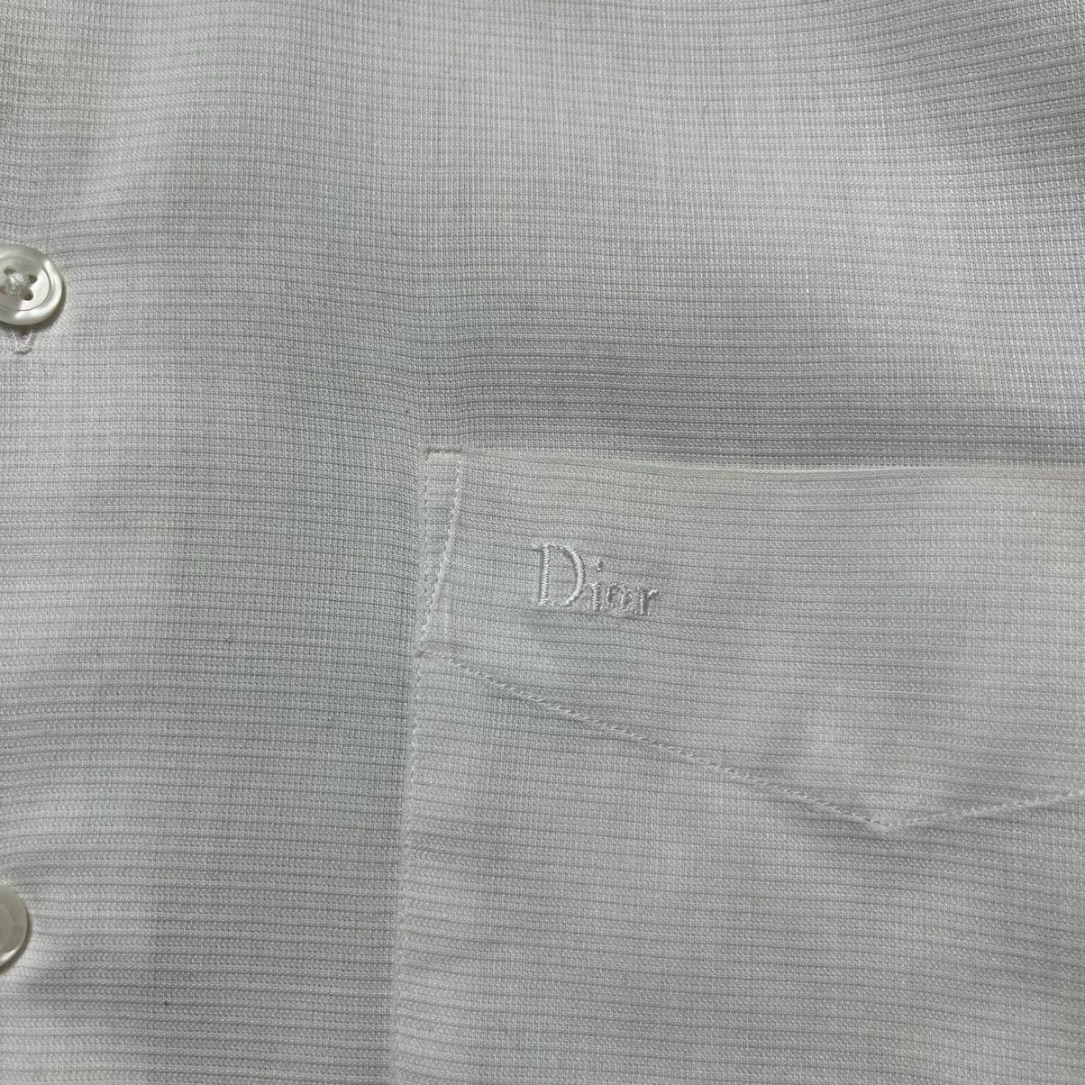 Christian Dior Monsieur Vintage Christian Dior Monsieur White Shirt Button Up Luxury Size US L / EU 52-54 / 3 - 4 Thumbnail