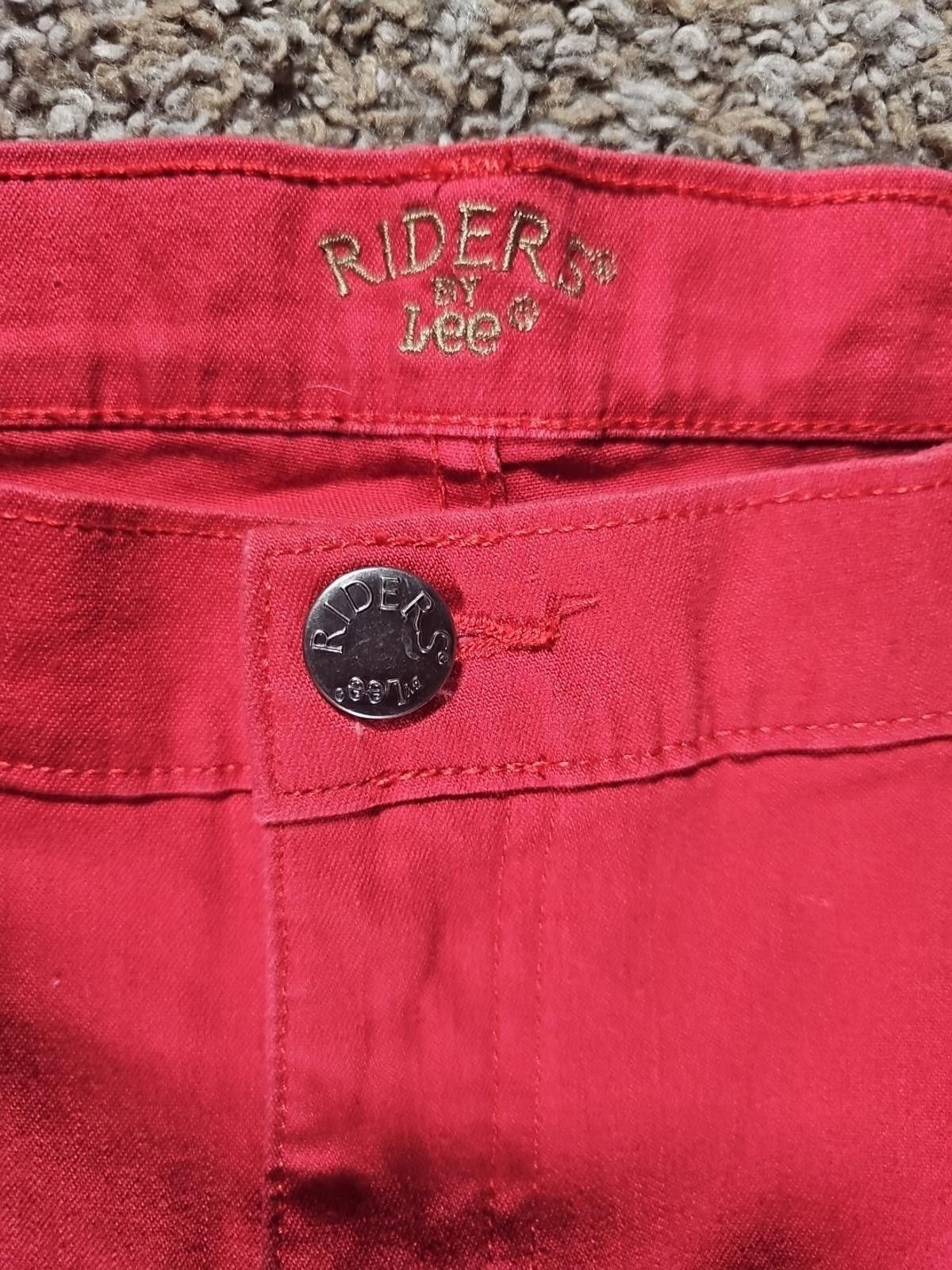 Lee Riders By Lee Pink Capri Pants 36x19 Size 36" / US 14 / IT 50 - 2 Thumbnail
