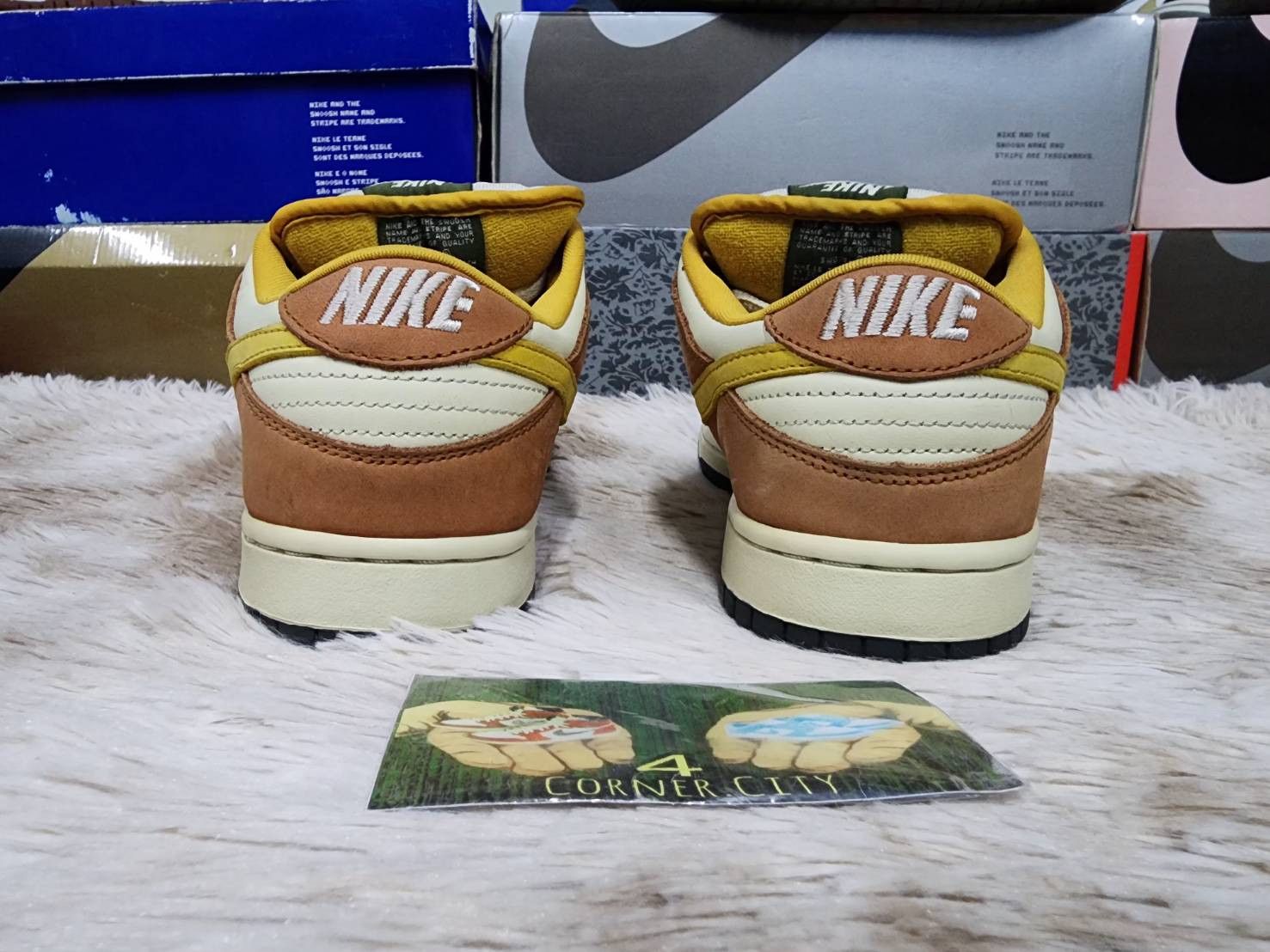 Nike Nike Sb Dunk Low Vapour Mineral Yellow Size US 9 / EU 42 - 5 Thumbnail