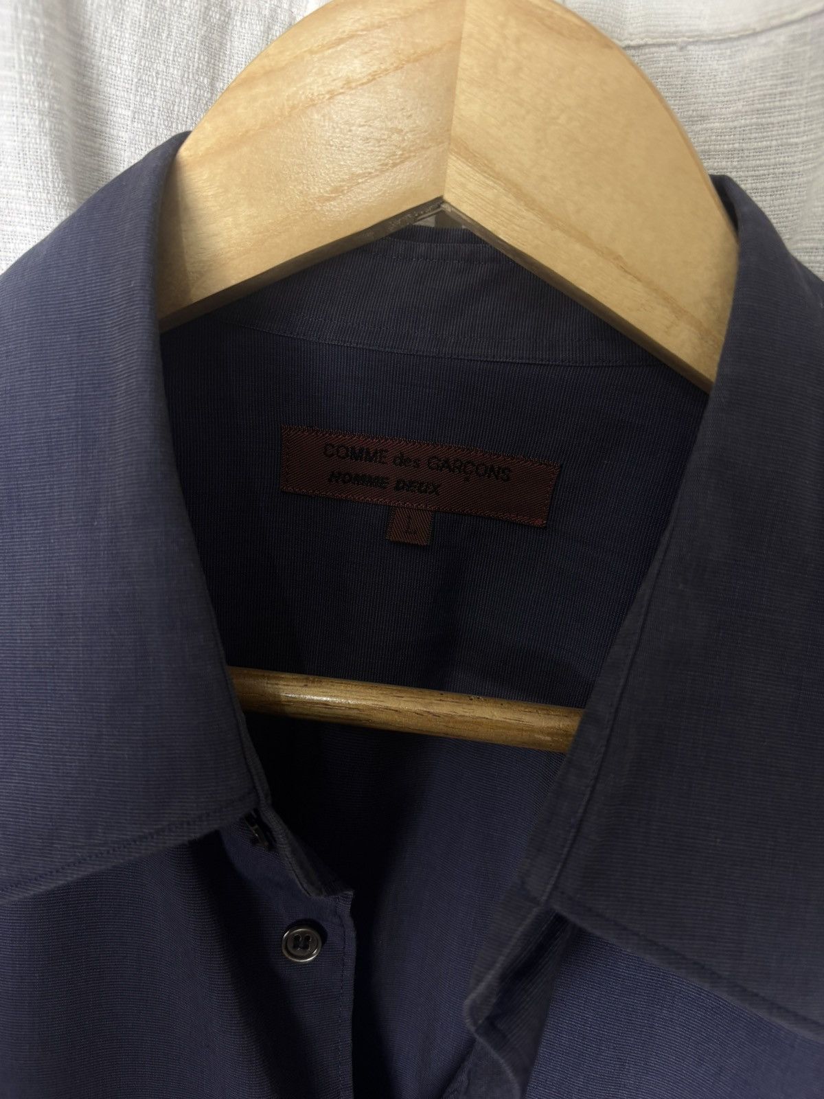 Comme des Garcons Homme Deux COMME DES GARCONS HOMME DEUX SHIRT Size US L / EU 52-54 / 3 - 2 Thumbnail