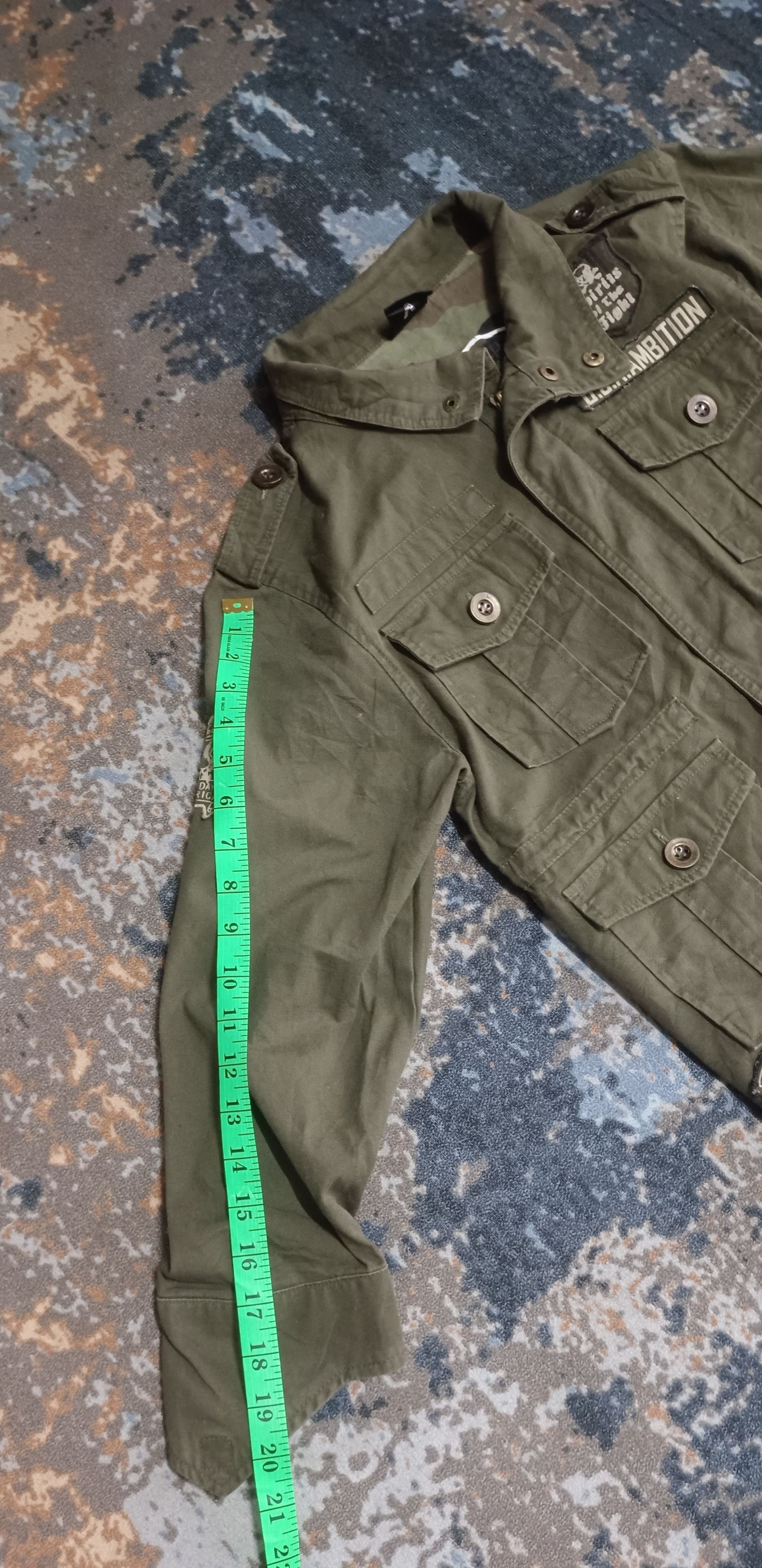 Seditionaries V Street Skool Army Military Utility Jacket Size S / US 4 / IT 40 - 17 Thumbnail