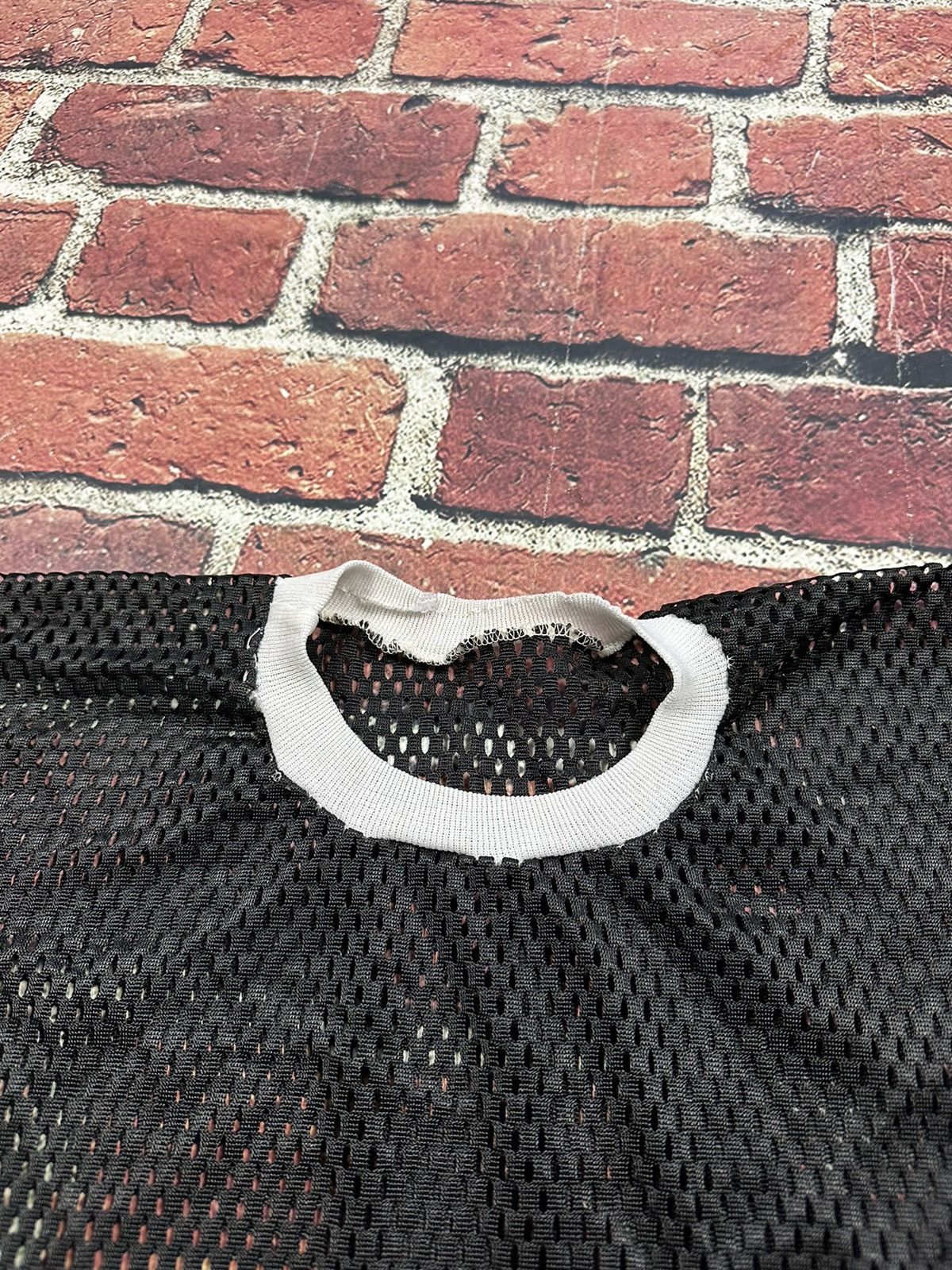 Vintage Vintage Cropped Practice Jersey Football KnitWear Mesh Blank Size US XL / EU 56 / 4 - 7 Thumbnail
