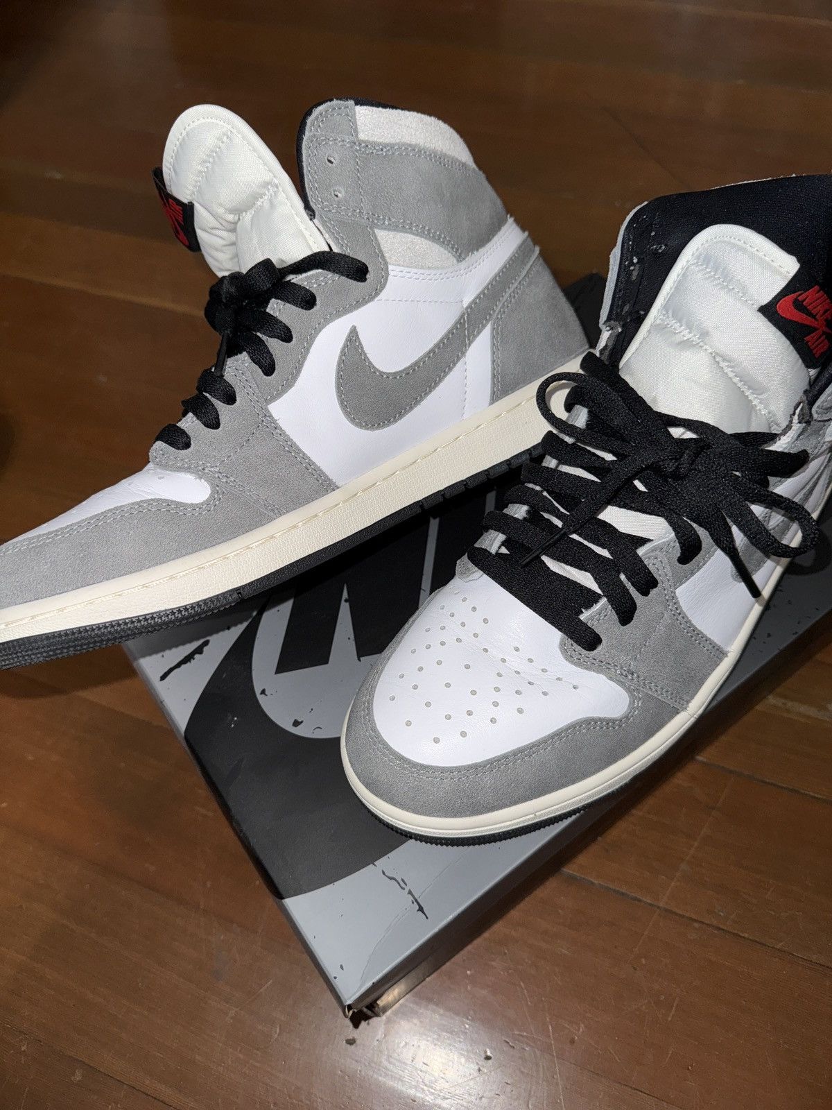 Jordan Brand × Nike Air jordan 1 retro high OG 'washed black' Size US 10 / EU 43 - 4 Thumbnail