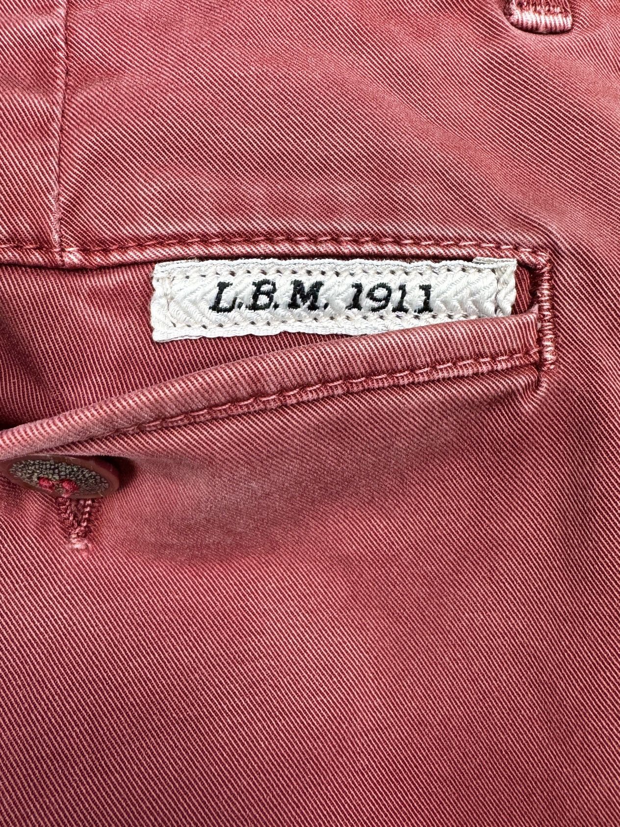 L.B.M. 1911 L.B.M. 1911 stone washed treatment chino casual pants Size US 32 / EU 48 - 7 Thumbnail