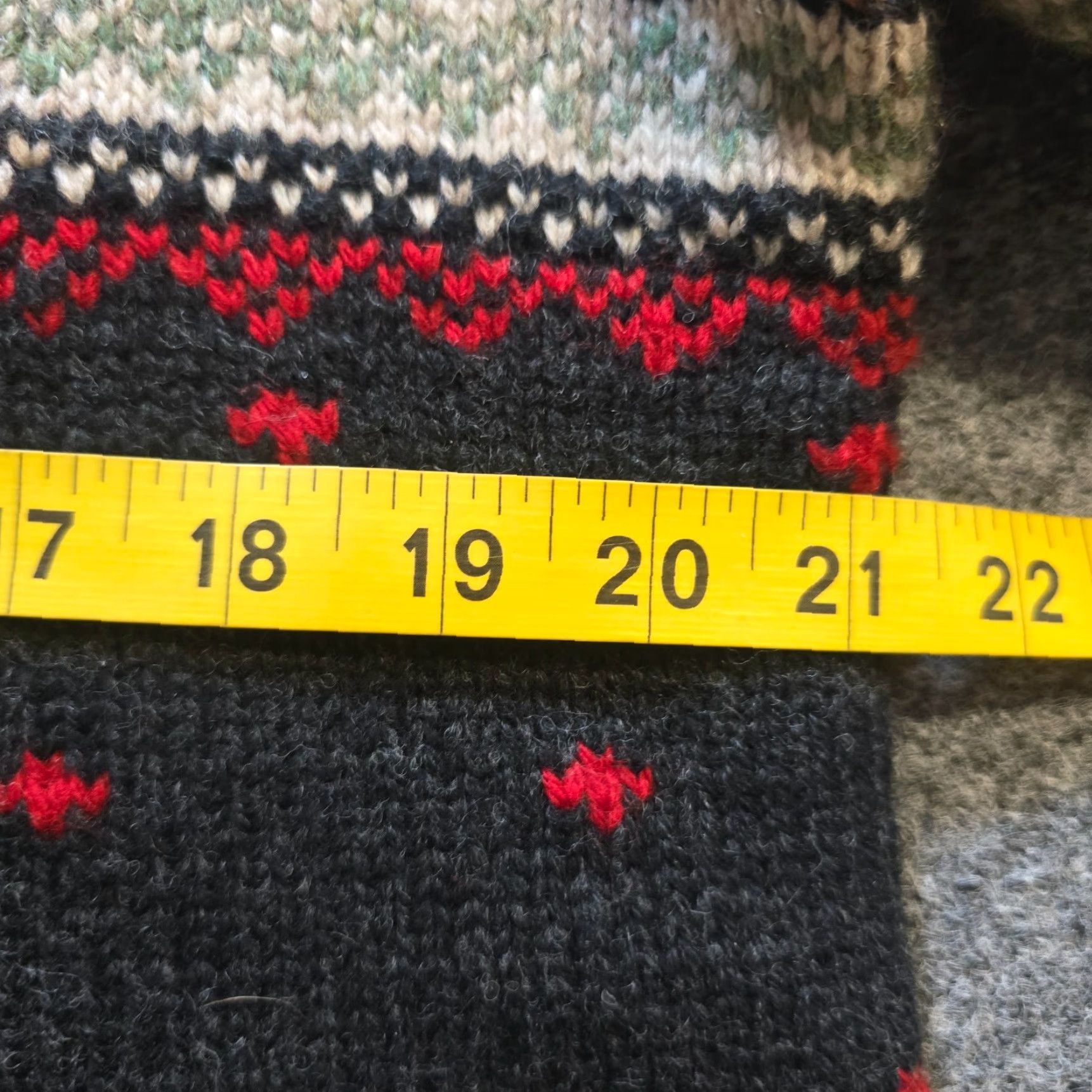 Ralph Lauren VINTAGE Lauren Ralph Lauren Sweater Mens Medium Handknit Wool Fair Isle 1/4 Zip Size US M / EU 48-50 / 2 - 5 Thumbnail