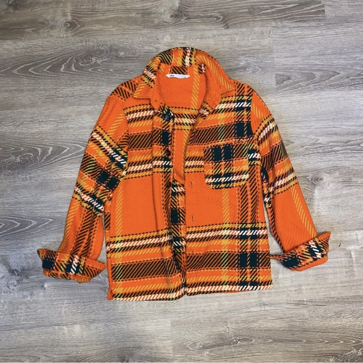 Zara Zara Plaid Overshirt Size US S / EU 44-46 / 1 - 2 Thumbnail