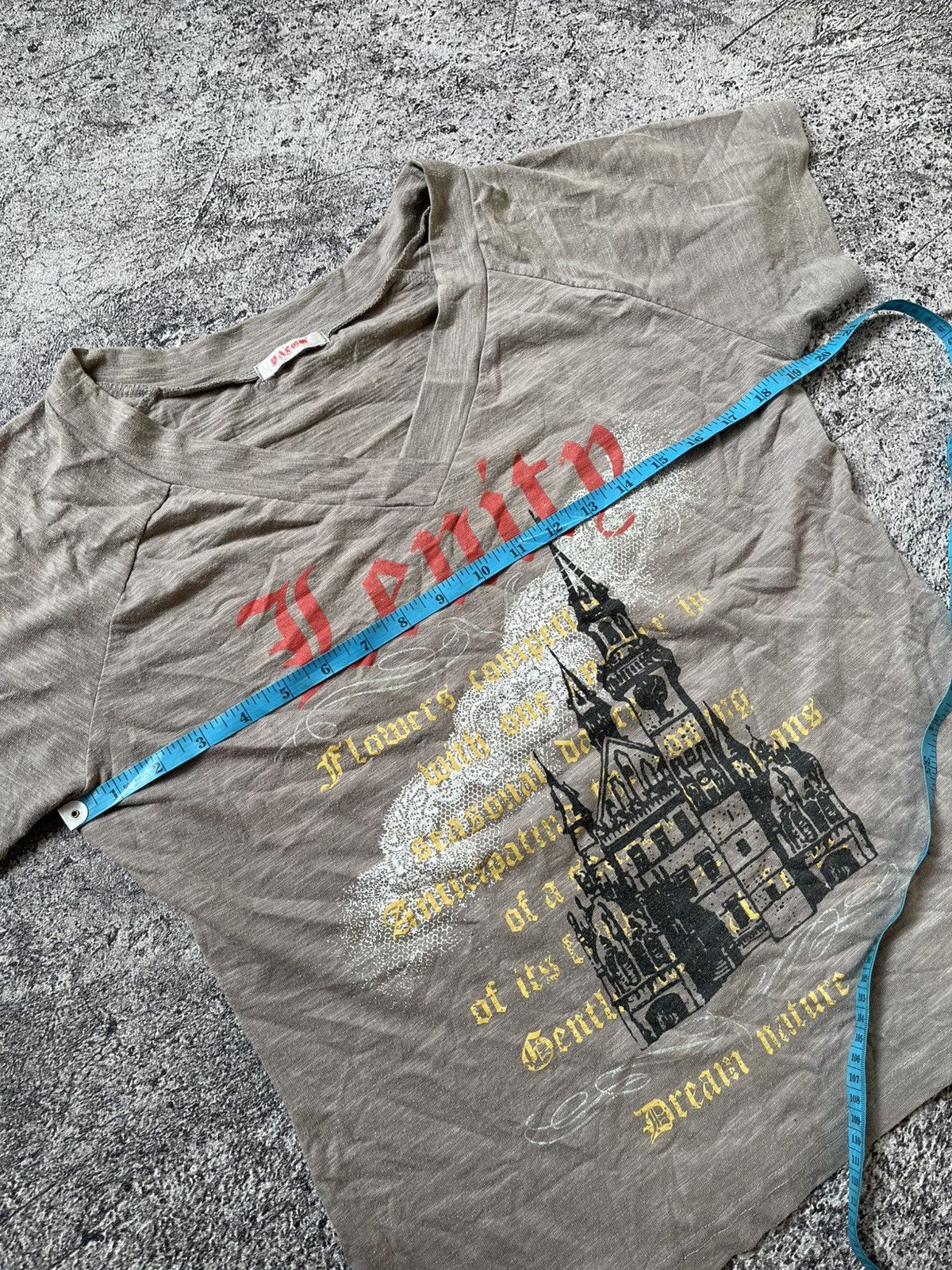 Japanese Brand Y2k Unknow grunge poem tshirt Size L / US 10 / IT 46 - 10 Thumbnail