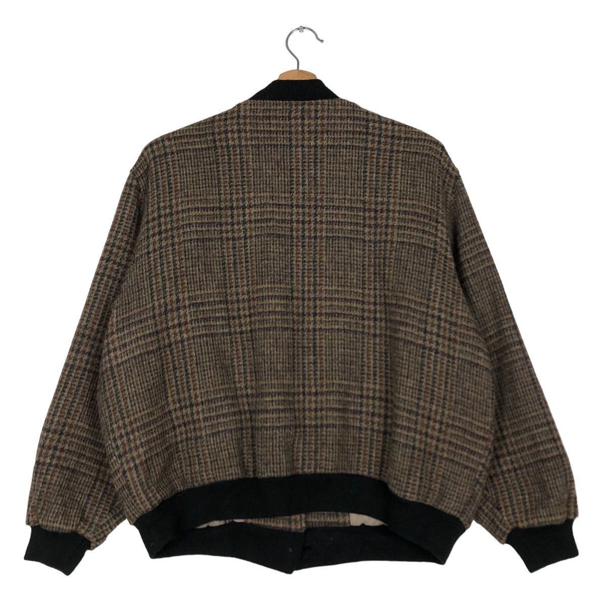 Japanese Brand 🔥Vintage Bomber Jacket Lemifa Tartan Design Issey Miyake Size US M / EU 48-50 / 2 - 8 Thumbnail