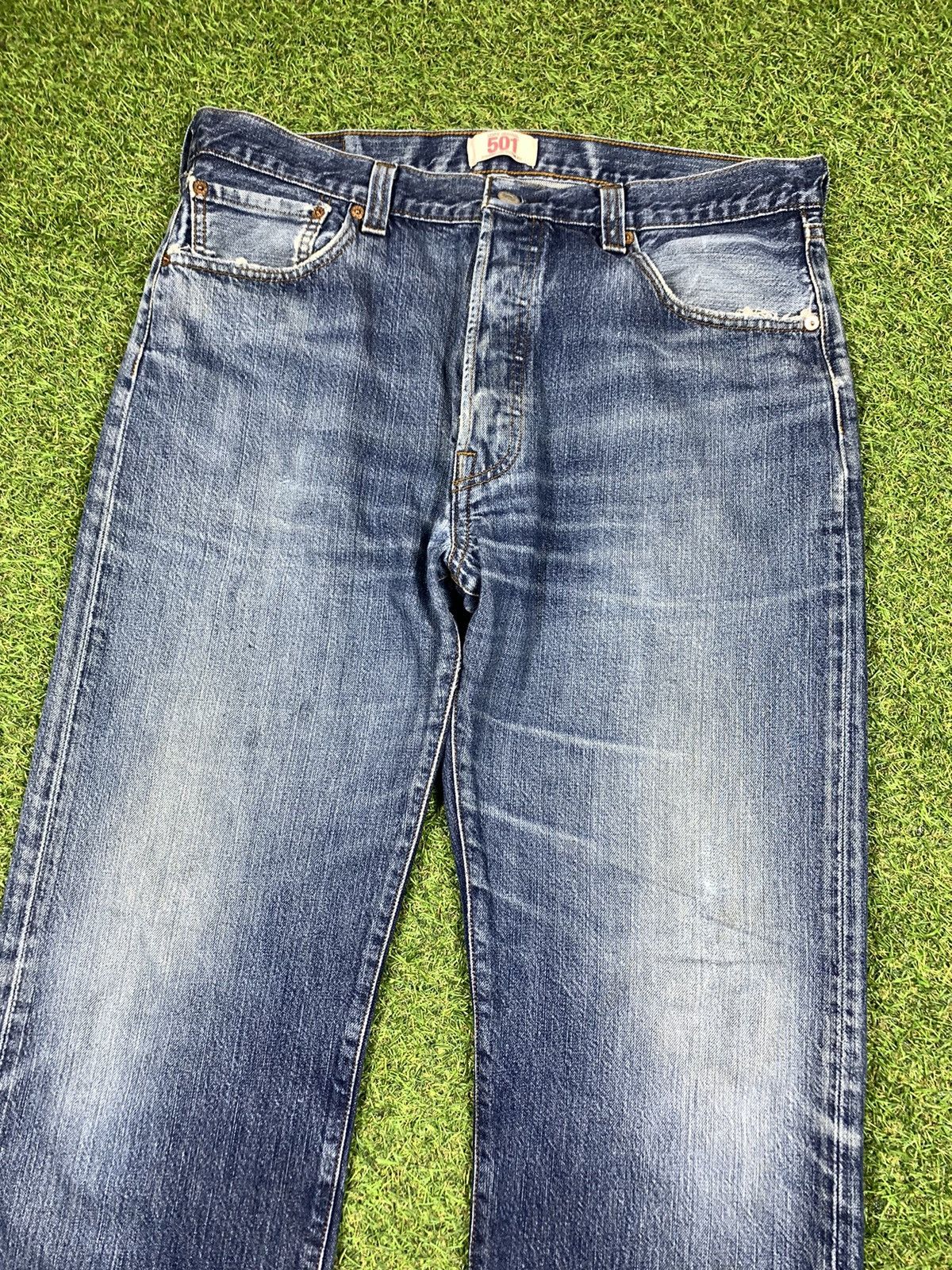 Levi's × Vintage Vintage Levi’s 501 jeans denim streetwear style size 36x32 Size US 36 / EU 52 - 4 Thumbnail
