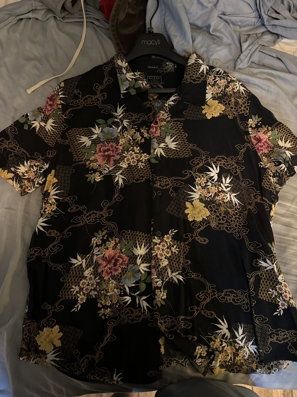 Designer × Guess Button up Size US XL / EU 56 / 4 - 1 Preview