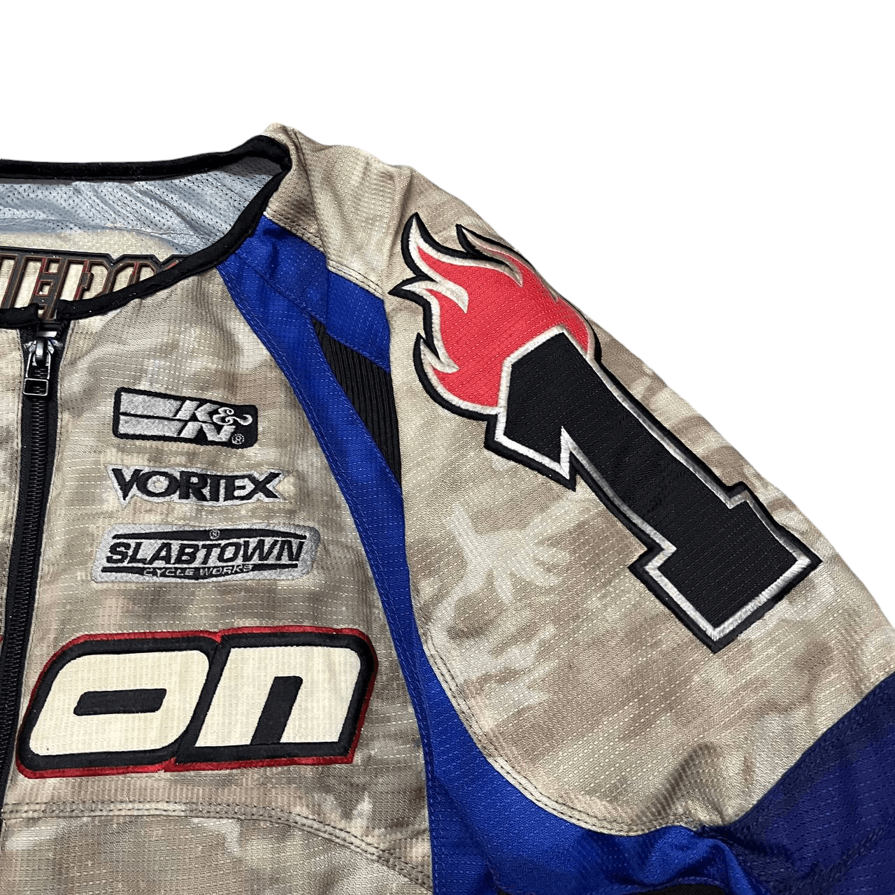 ICON Motorsports Vintage Icon Moto Racing Merc Stage Jacket with Padding Size US XL / EU 56 / 4 - 6 Thumbnail