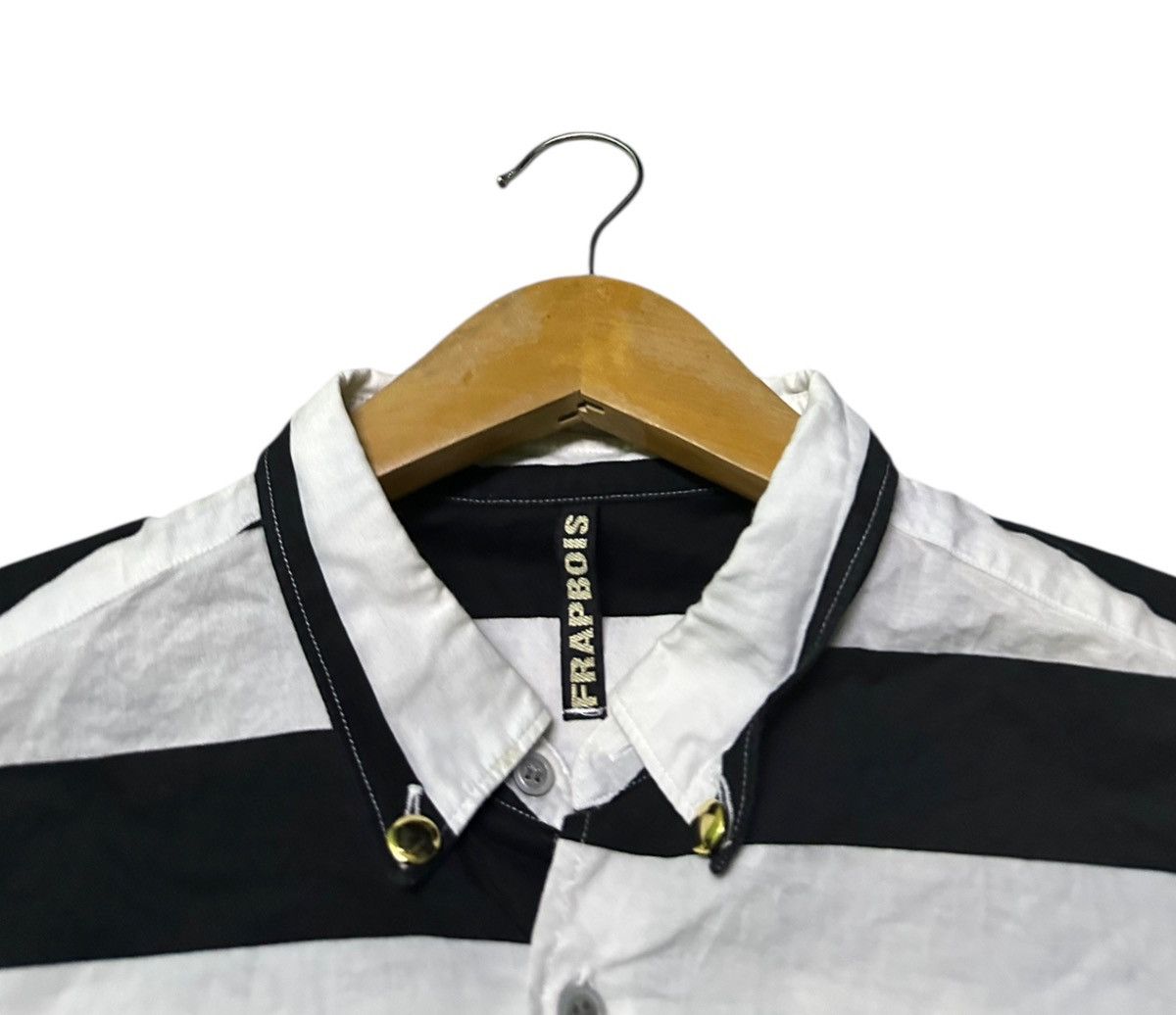 Issey Miyake Fraipbois Issey Miyake long sleeved striped shirts Size US S / EU 44-46 / 1 - 4 Thumbnail
