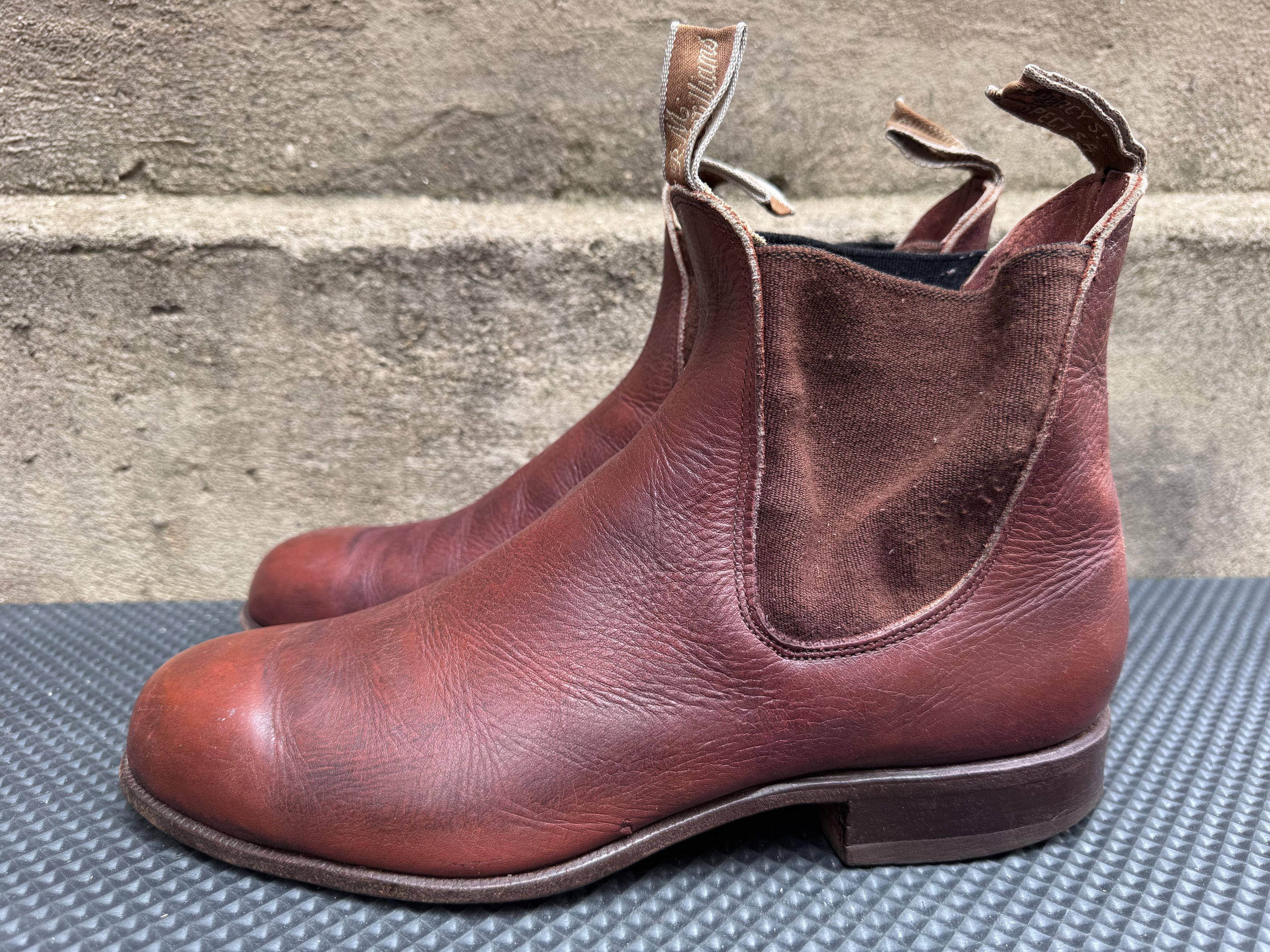R.M. Williams RM Williams Vintage Rare Australia Chelsea Brown Size US 8 / EU 41 - 4 Thumbnail