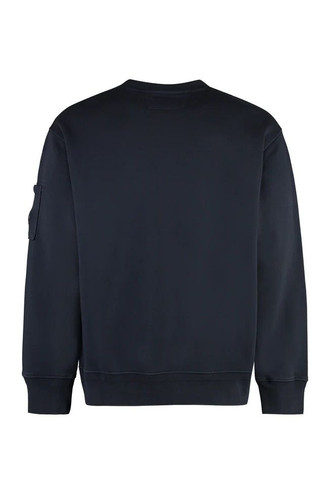 C.P. Company o1y1224 Crewneck Sweatshirt in Navy Blue Size US M / EU 48-50 / 2 - 2 Thumbnail
