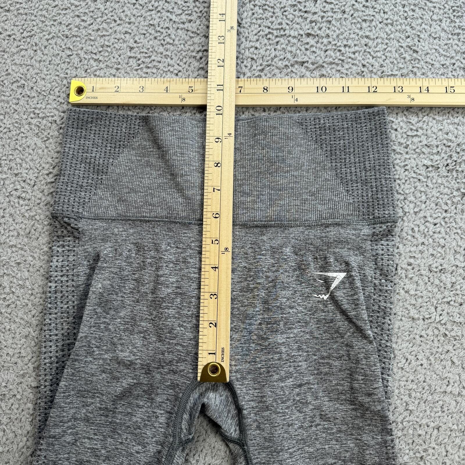 Gymshark Gymshark Seamless High Waisted Leggings Gray Women’s Small Size 28" / US 6 / IT 42 - 3 Thumbnail