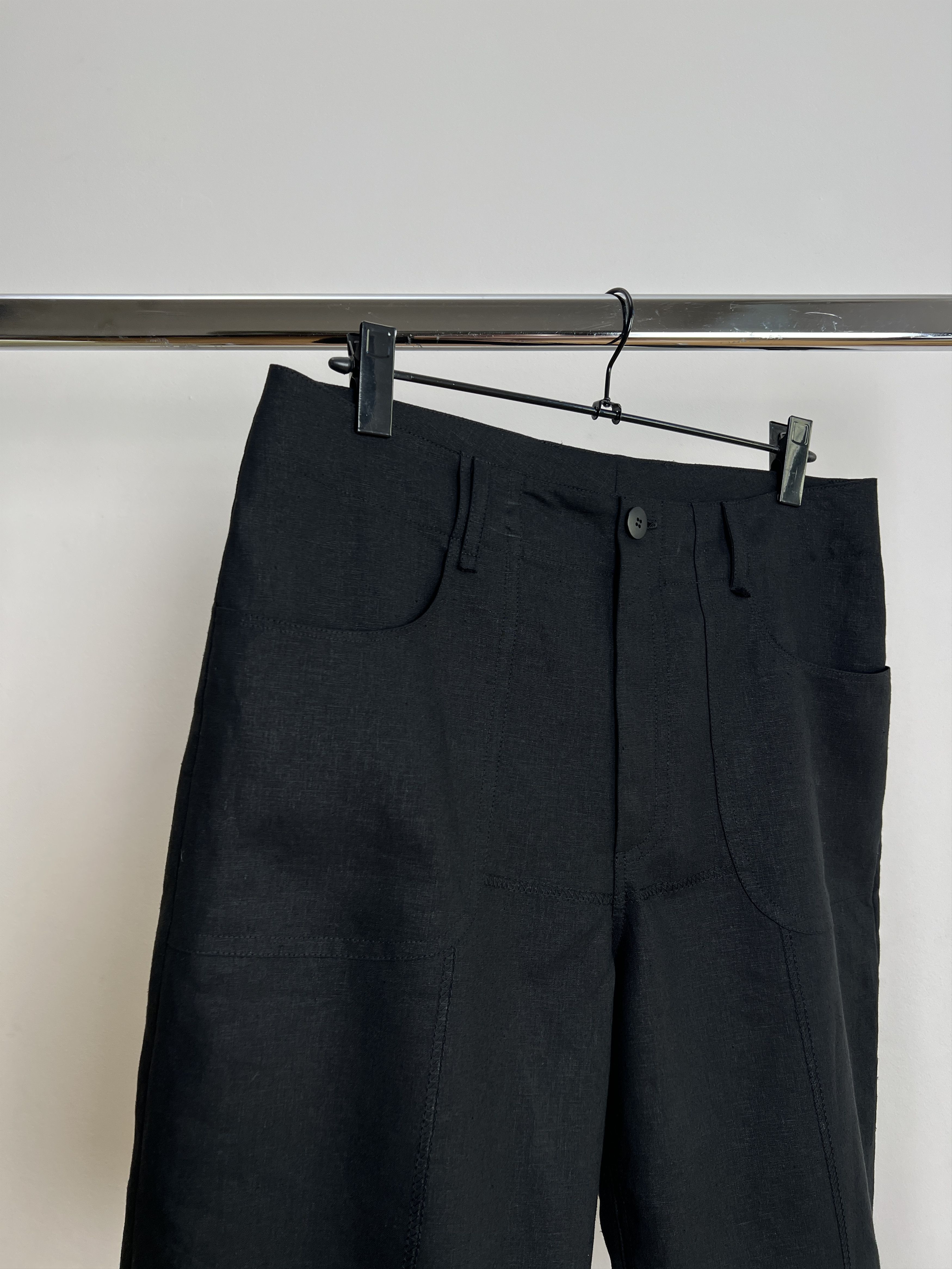 Other LINEN RAW SHORTS Size US 34 / EU 50 - 3 Thumbnail