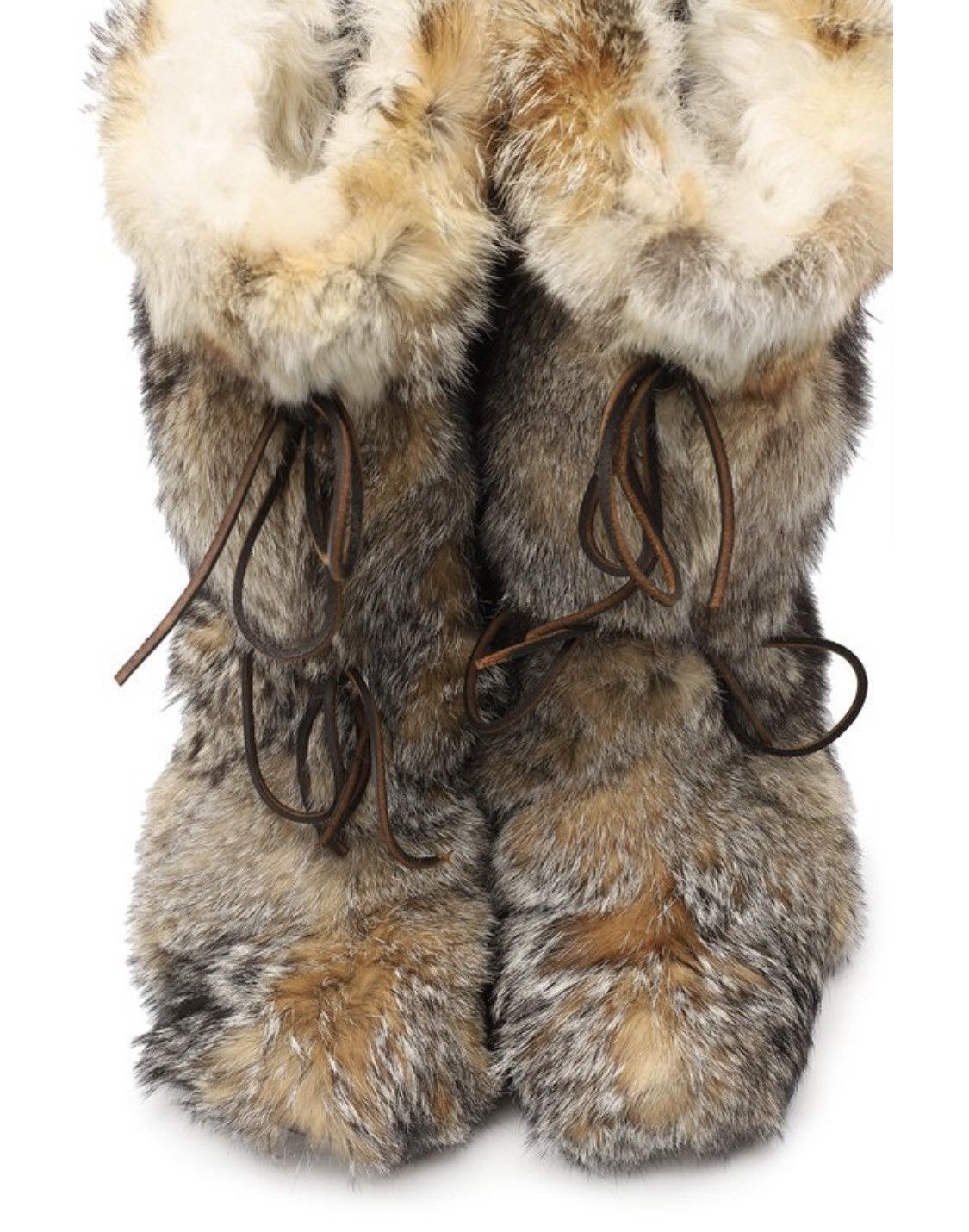 Tom Ford Tom Ford Fur Furry Snow Brown Boots Size US 9 / EU 42 - 2 Thumbnail