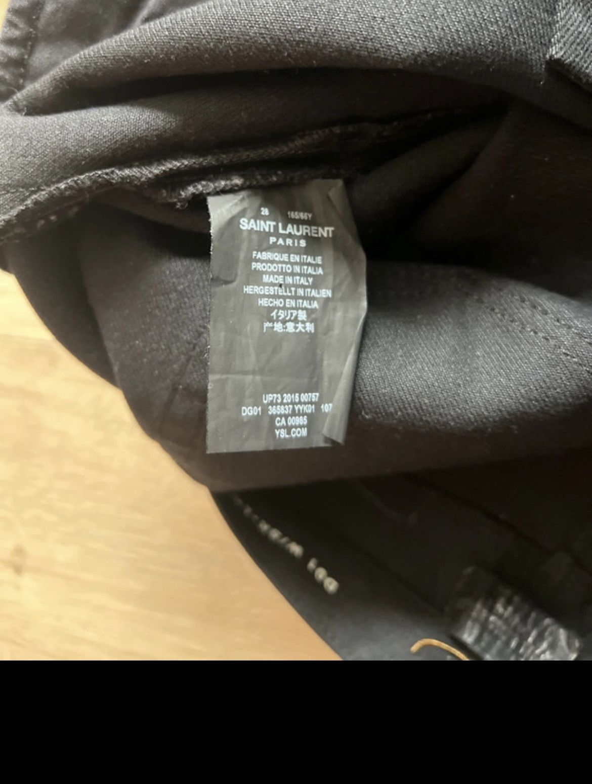 Yves Saint Laurent Skinny black jeans Size US 28 / EU 44 - 4 Thumbnail