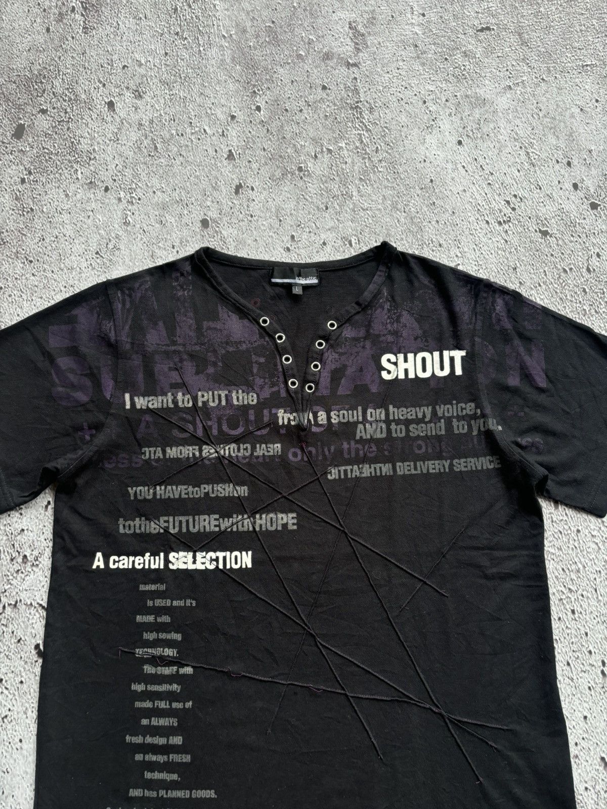 In The Attic Y2k In the attic Ifsix Lgb punk Style Tshirt Size US L / EU 52-54 / 3 - 2 Thumbnail