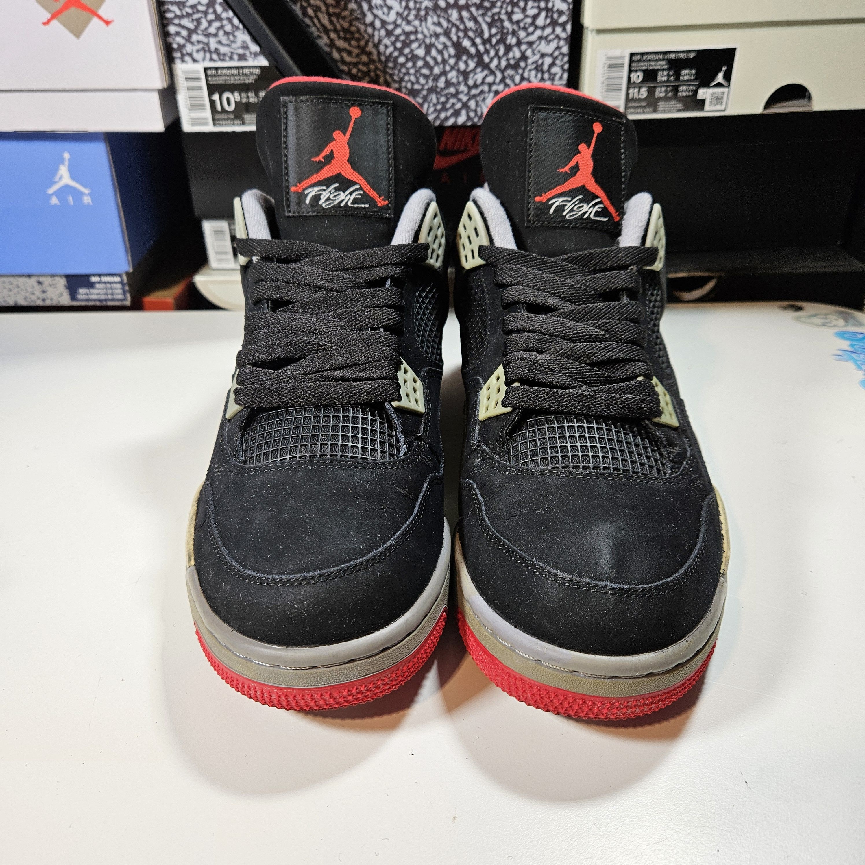 Jordan Brand Jordan 4 Retro BRED 2012 Size 11 308497089 Size US 11 / EU 44 - 3 Thumbnail