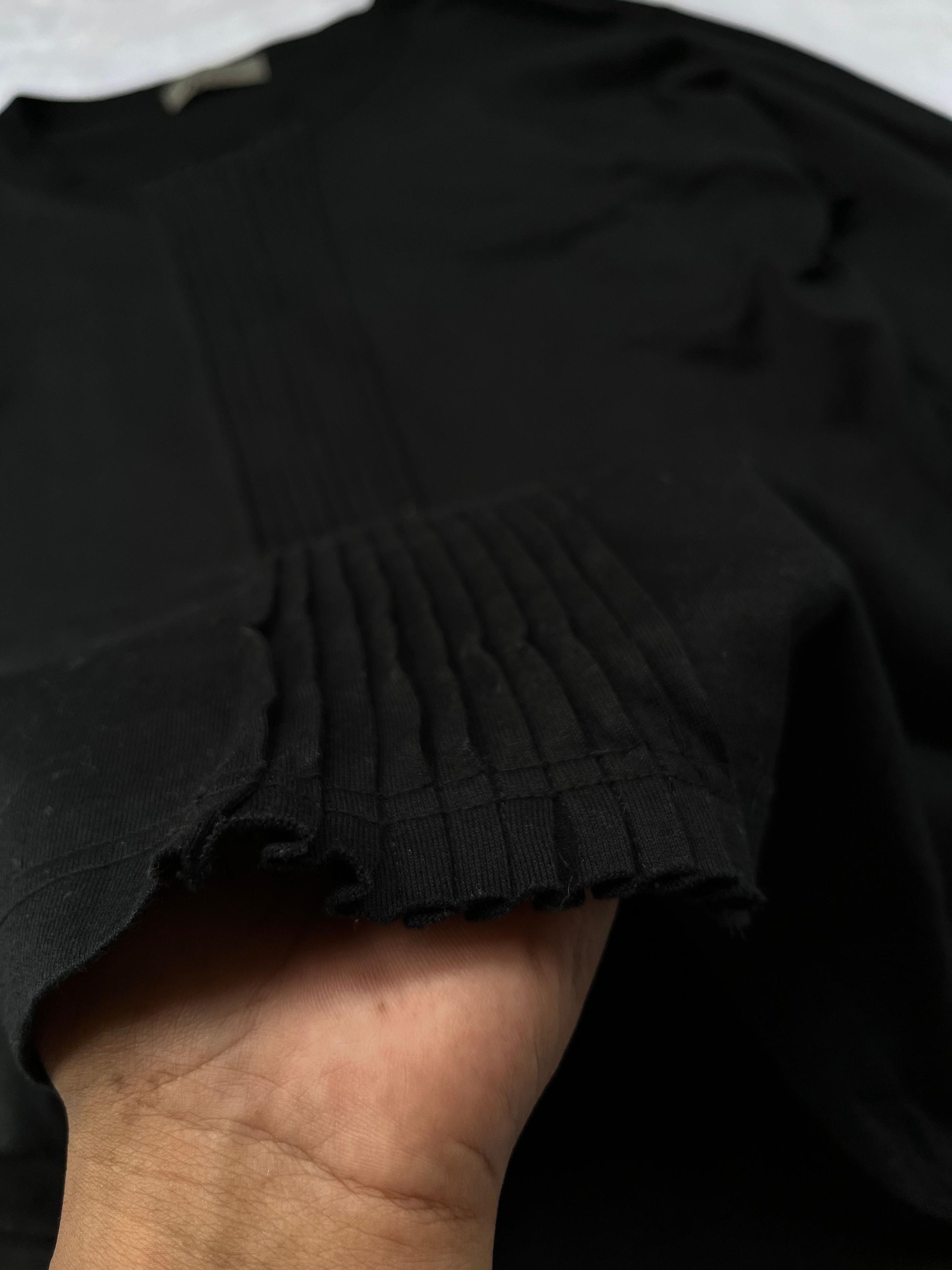 Yohji Yamamoto Yohji Yamamoto Pour Homme Cut and Sewn Long Sleeve T-Shirt Size US M / EU 48-50 / 2 - 2 Thumbnail