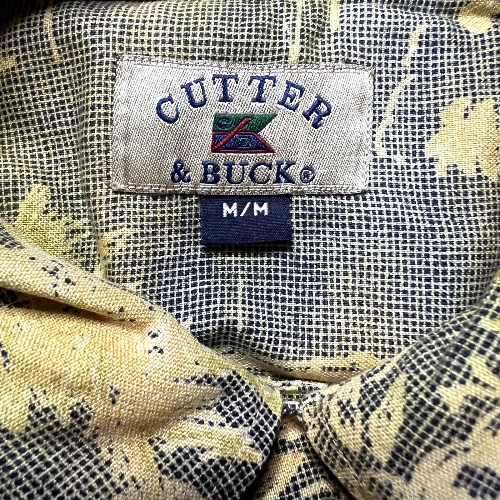 Cutter & Buck Cutter & Buck Men's Hawaiian Button-Up Shirt, Medium, NWT Size US M / EU 48-50 / 2 - 3 Thumbnail