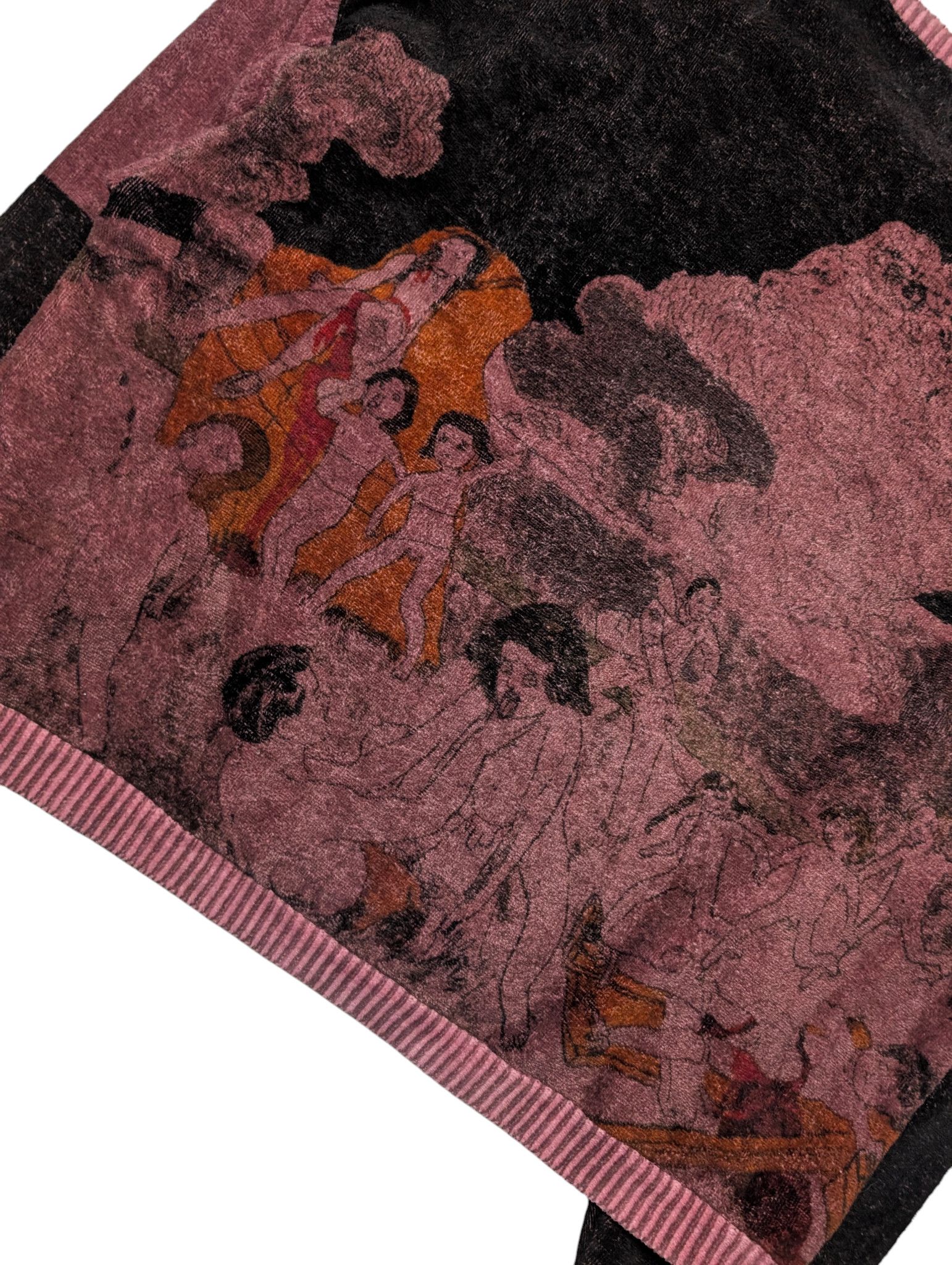 Enfants Riches Deprimes Runway SS19 Henry Darger Velour Sweater Size US M / EU 48-50 / 2 - 5 Thumbnail