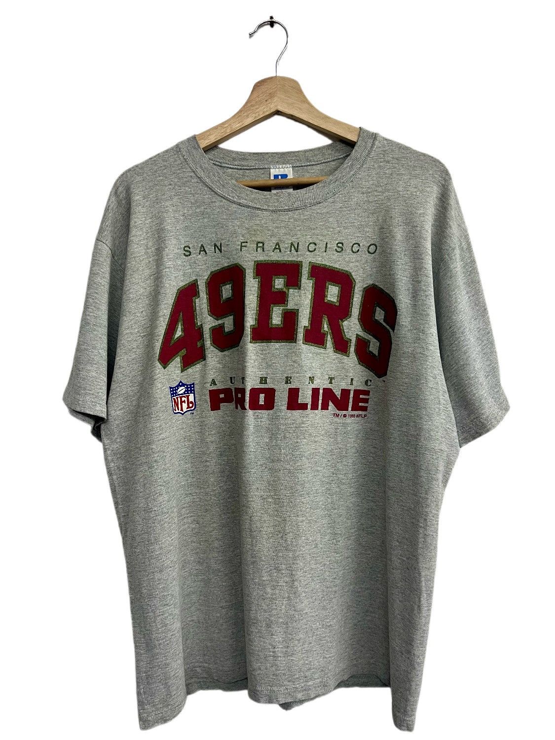 NFL × Vintage Vintage 90s NFL Pro Line San Francisco 49ers Tee Size US L / EU 52-54 / 3 - 1 Thumbnail