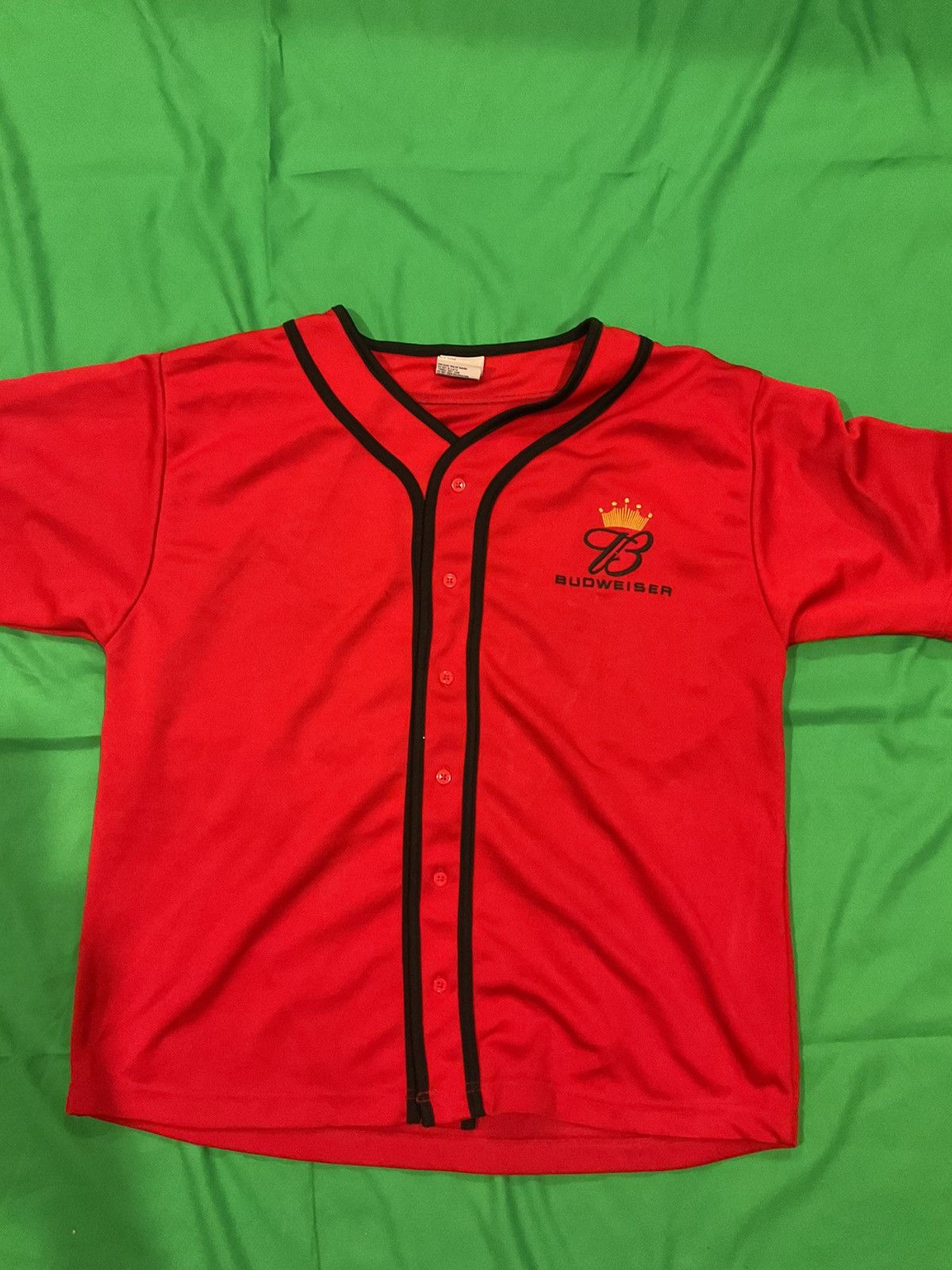 NASCAR × Vintage Budweiser Dale Earnhardt baseball jersey Size US L / EU 52-54 / 3 - 1 Thumbnail