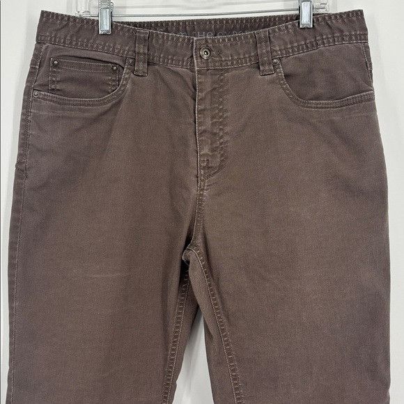 Prana Prana Bridger Slim Fit Jean Men's Size 36" x 34” Mud Brown Size US 36 / EU 52 - 3 Thumbnail