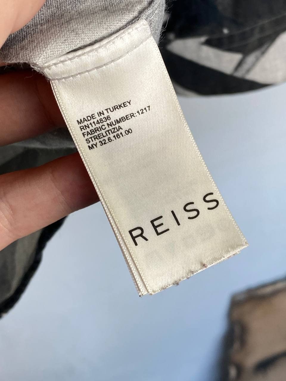 Designer × Reiss Reiss Strelitizia Printed Long Sleeve Shirt Size US M / EU 48-50 / 2 - 8 Thumbnail