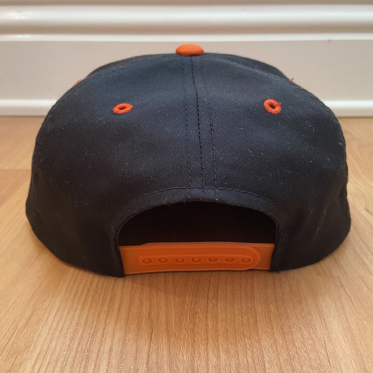 MLB MLB Baltimore Orioles Logo Vintage 90s Snapback Hat Size ONE SIZE - 4 Thumbnail