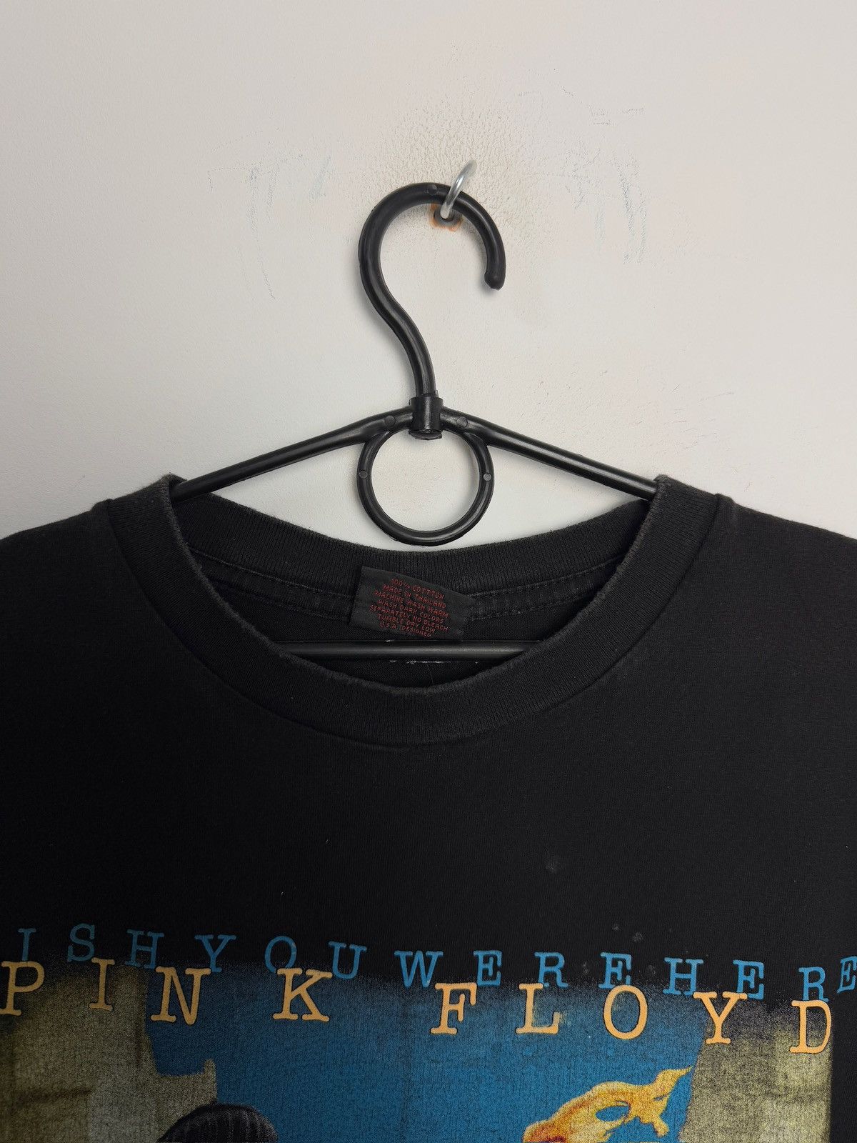 Band Tees × Pink Floyd × Vintage Pink Floyd Wish You Were Here Rock Band T-Shirt Size US XL / EU 56 / 4 - 13 Thumbnail