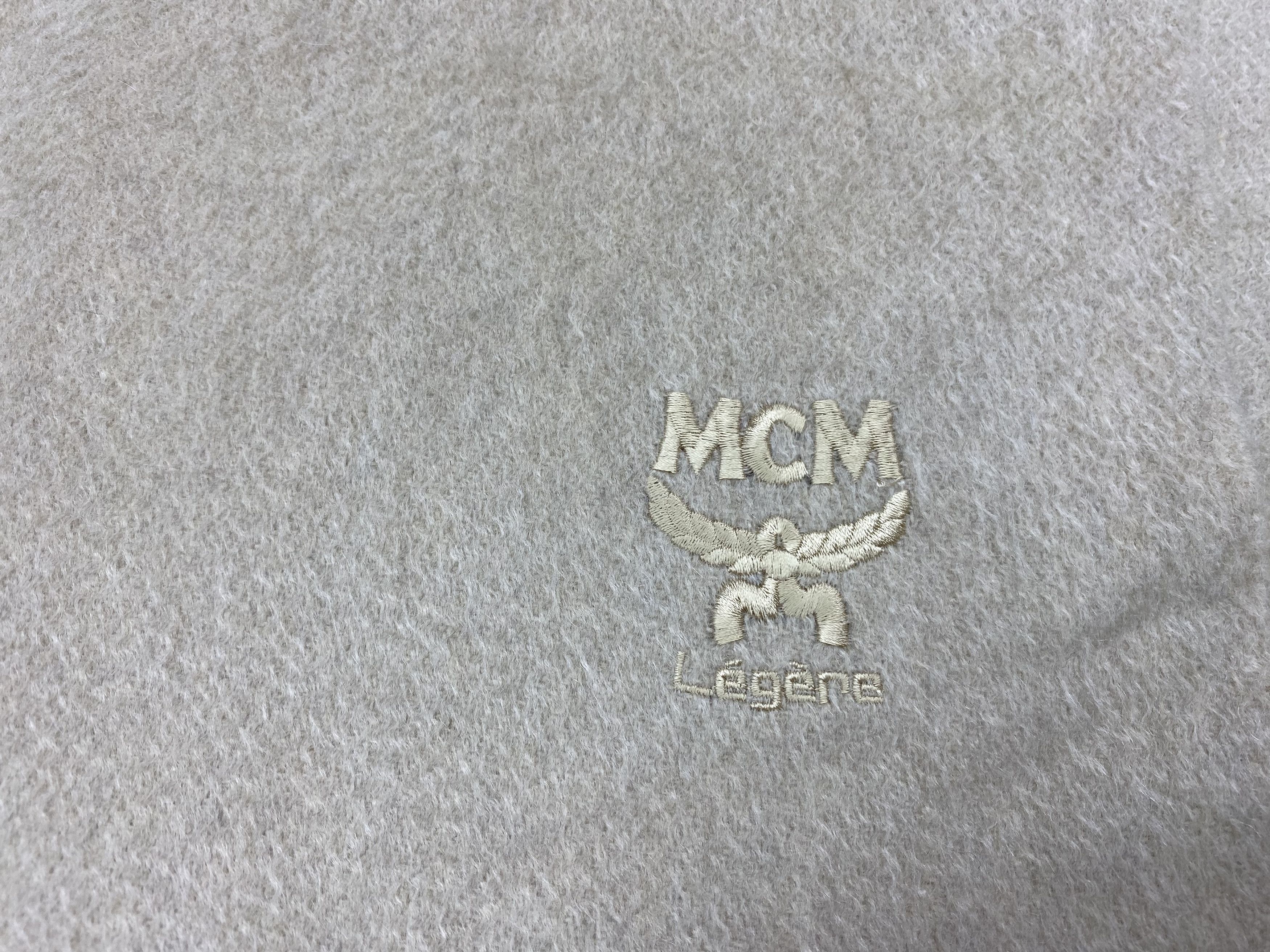 MCM × Vintage MCM Legere scarf Embroidery Wool Vintage Scarves Size ONE SIZE - 9 Thumbnail