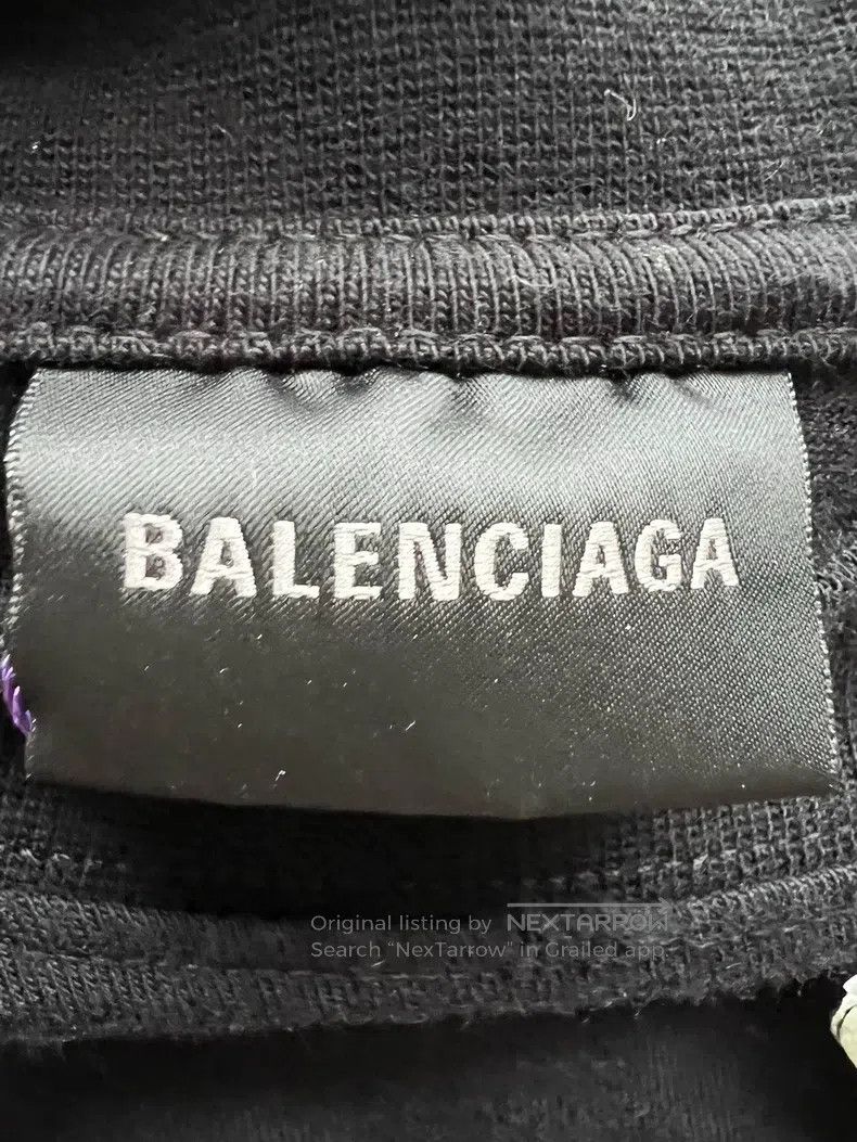 Balenciaga Balenciaga Splashed Short Sleeve XL Size US XL / EU 56 / 4 - 3 Thumbnail