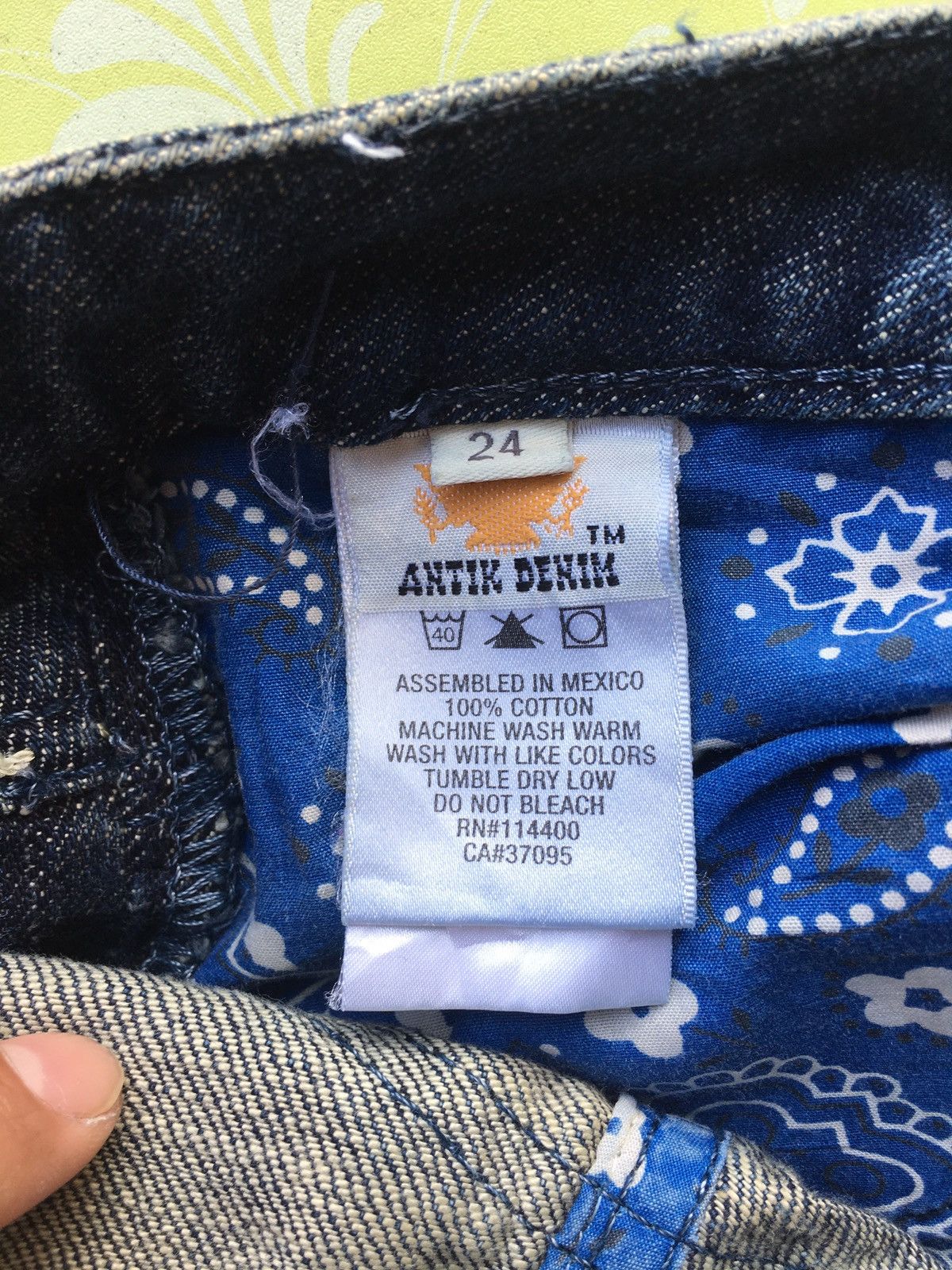 Antik Denim Antik denim rare Size 29" - 9 Thumbnail