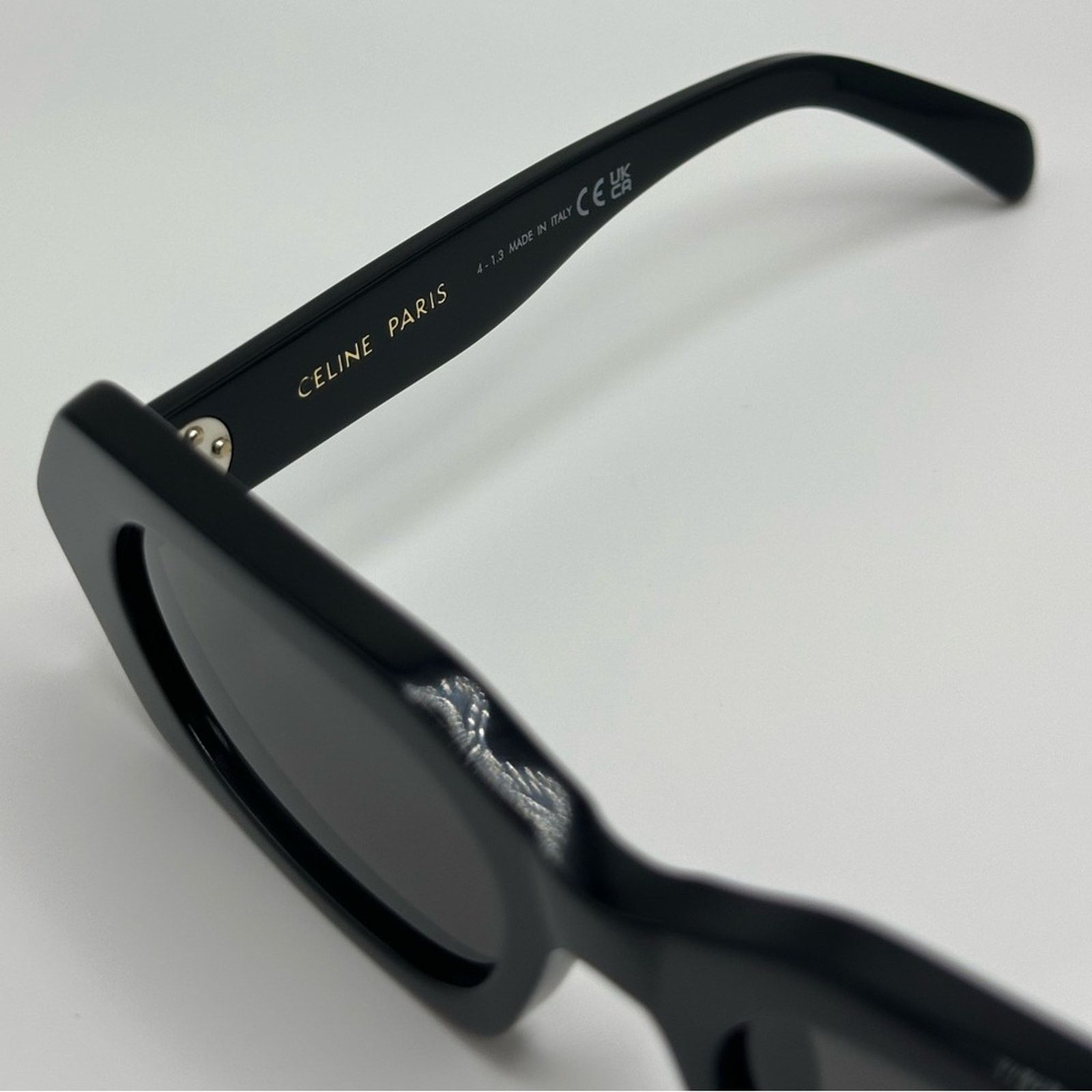 Celine CELINE Sunglasses CL40243I 5101A Black Dark Grey Women NEW Size ONE SIZE - 3 Thumbnail