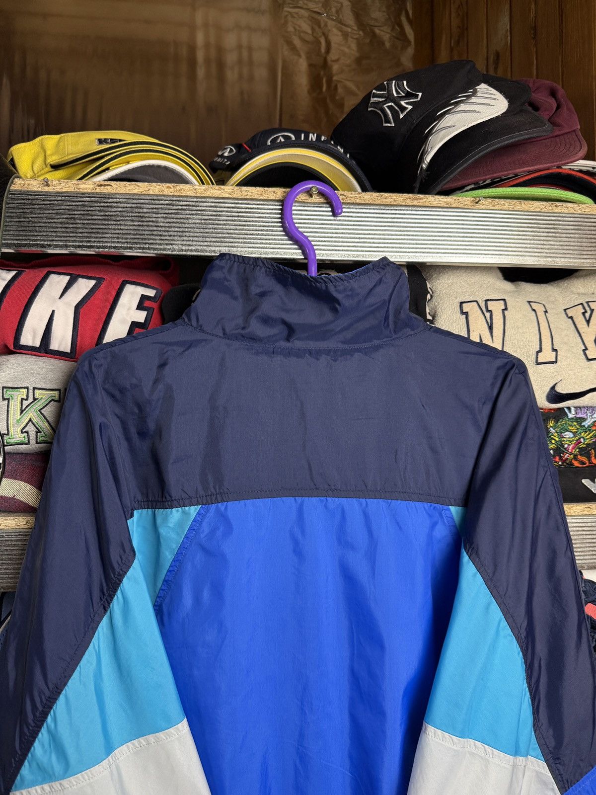 Nike VINTAGE 90S NIKE NYLON JACKET Size US XL / EU 56 / 4 - 4 Thumbnail