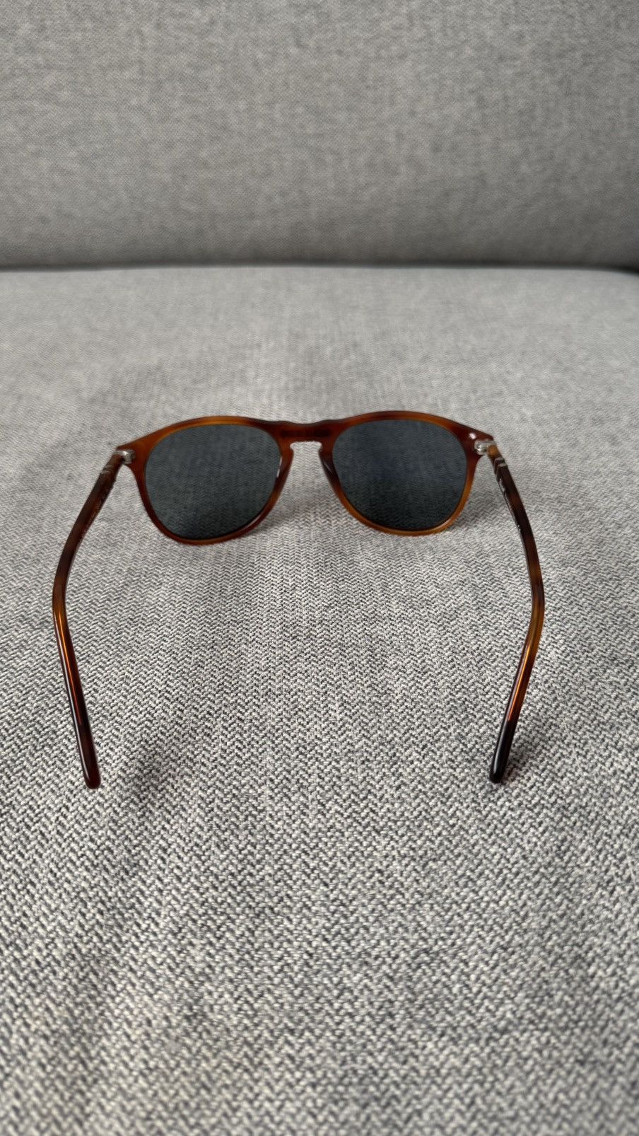 Persol Persol Brown Havana Sunglasses Classic Round Frame Size ONE SIZE - 10 Thumbnail